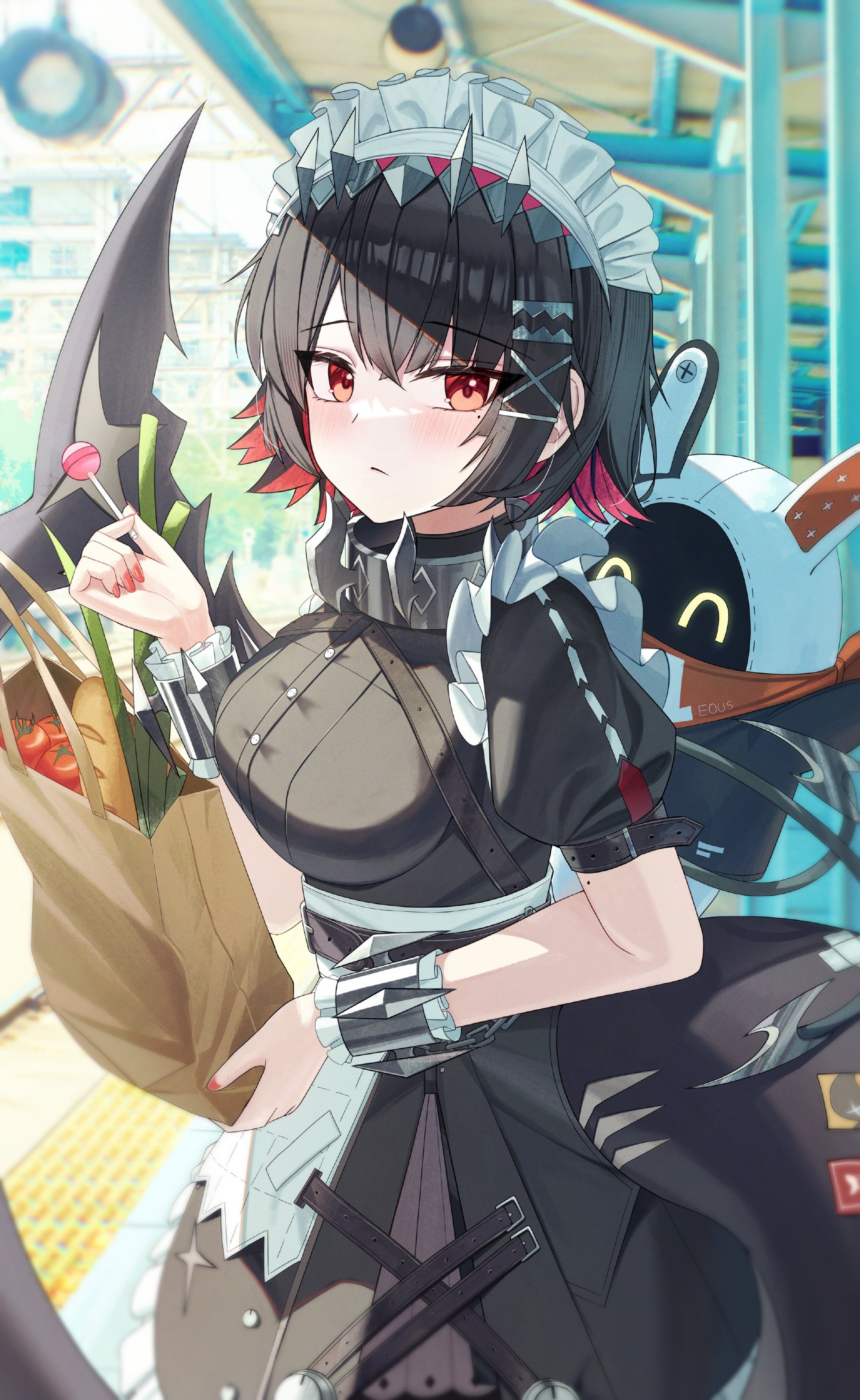 韩国画师Arch的插画作品可爱萌妹子插画壁纸图片素材作品合集