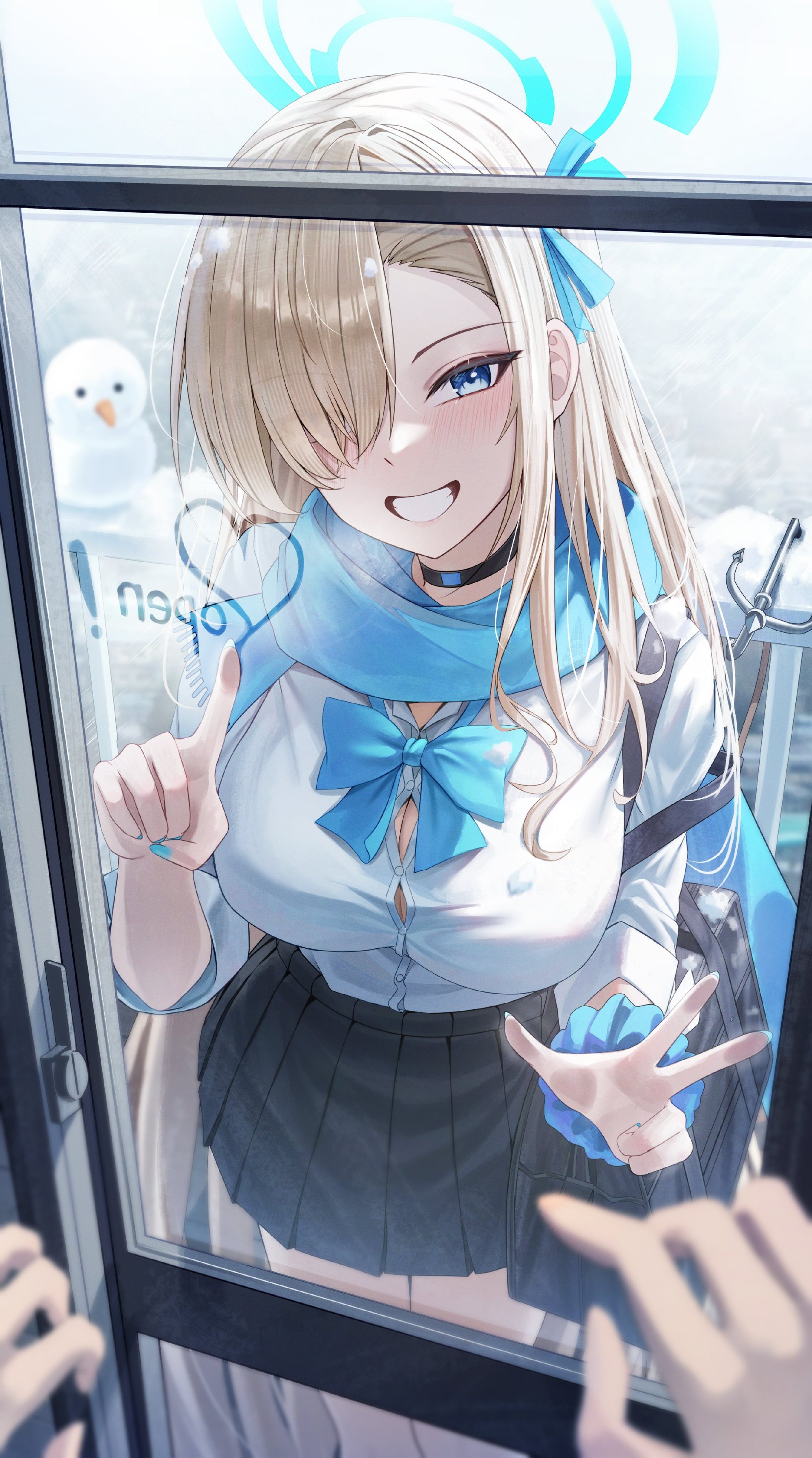 韩国画师Arch的插画作品可爱萌妹子插画壁纸图片素材作品合集