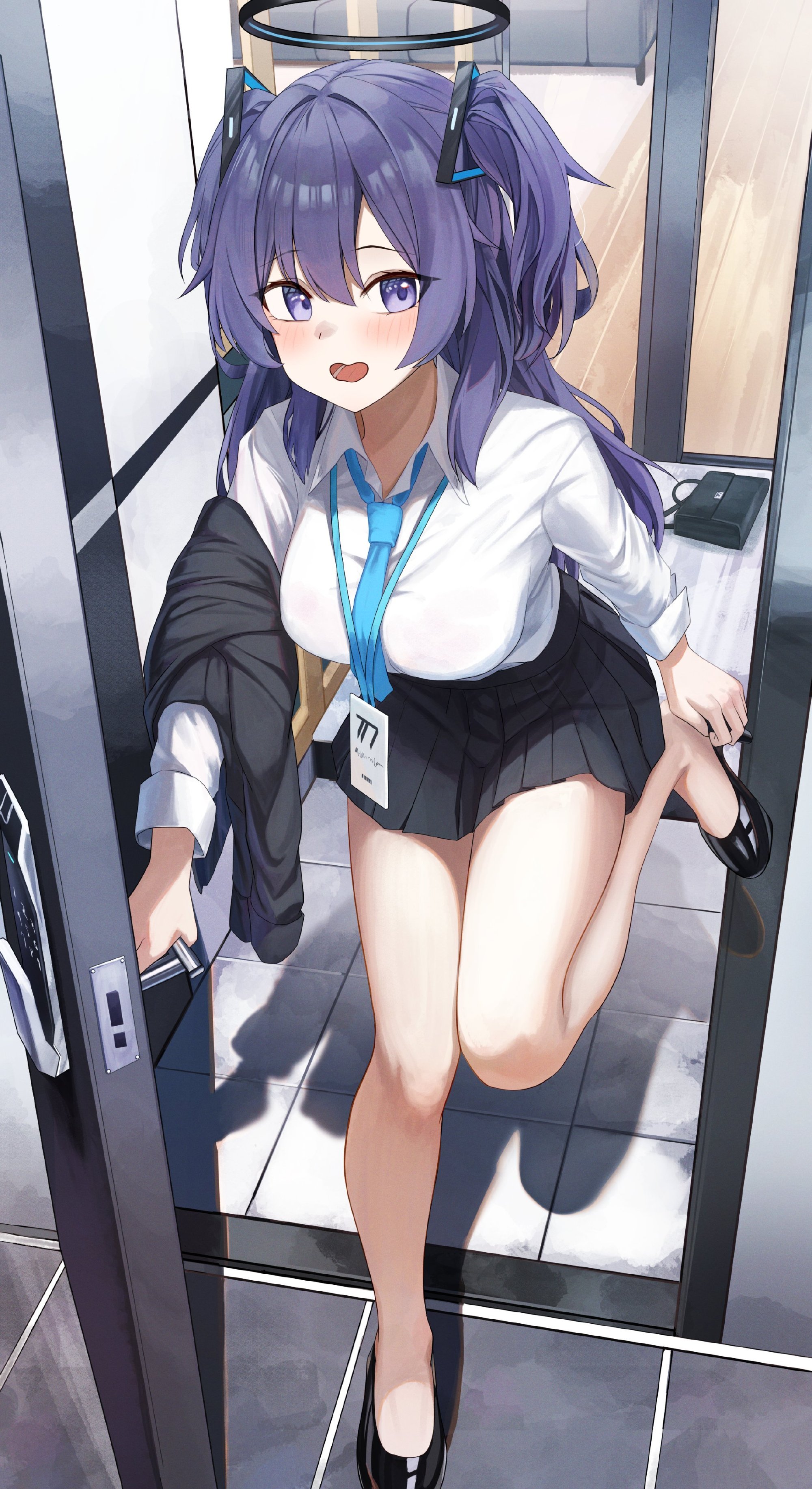 韩国画师Arch的插画作品可爱萌妹子插画壁纸图片素材作品合集