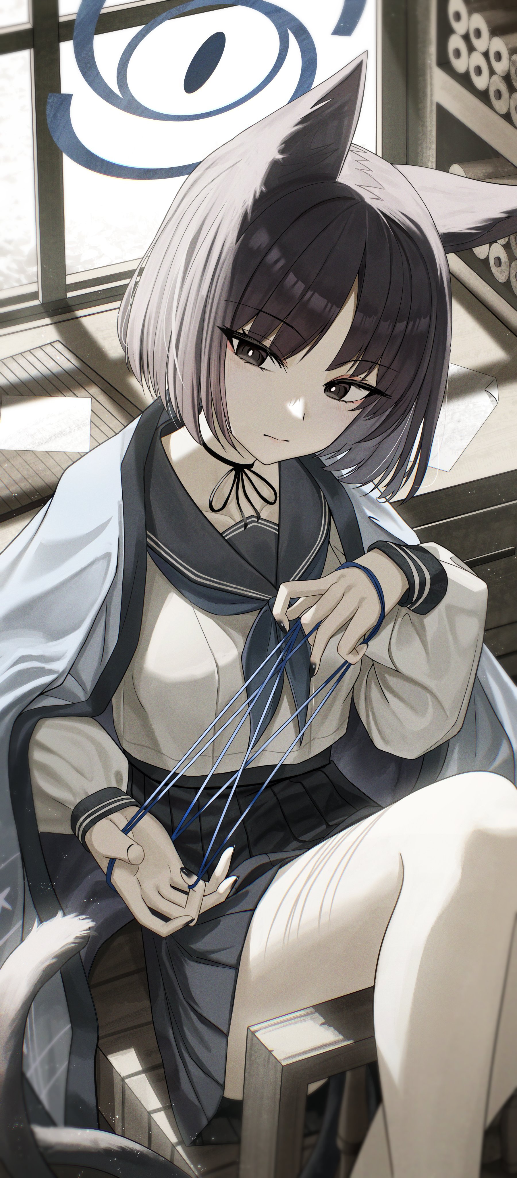 韩国画师Arch的插画作品可爱萌妹子插画壁纸图片素材作品合集