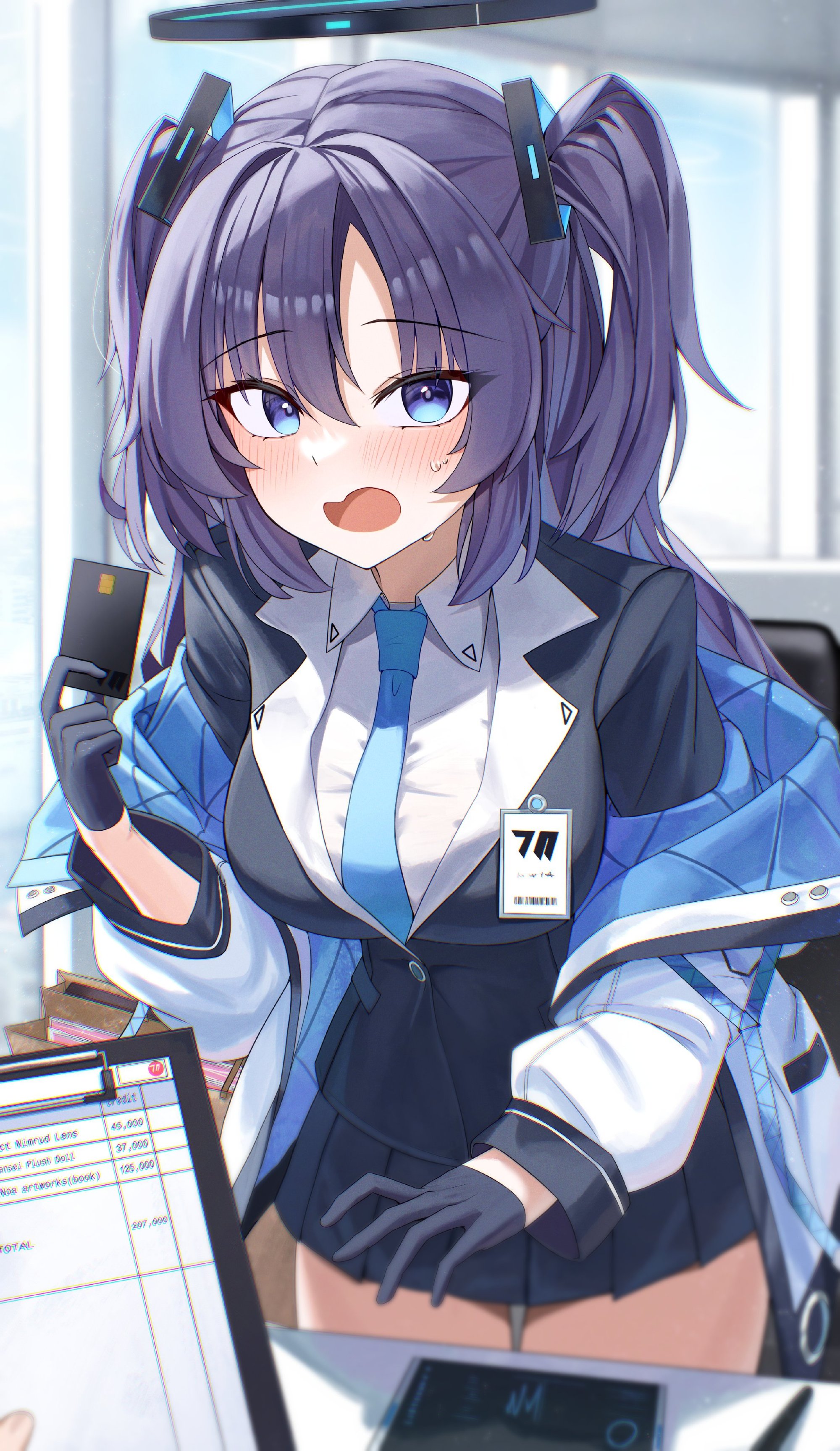 韩国画师Arch的插画作品可爱萌妹子插画壁纸图片素材作品合集