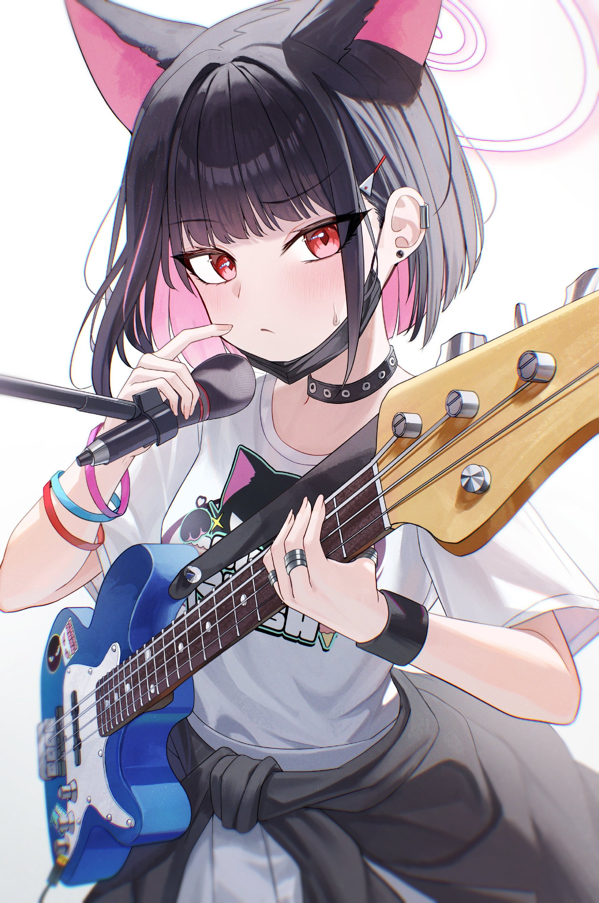 韩国画师Arch的插画作品可爱萌妹子插画壁纸图片素材作品合集