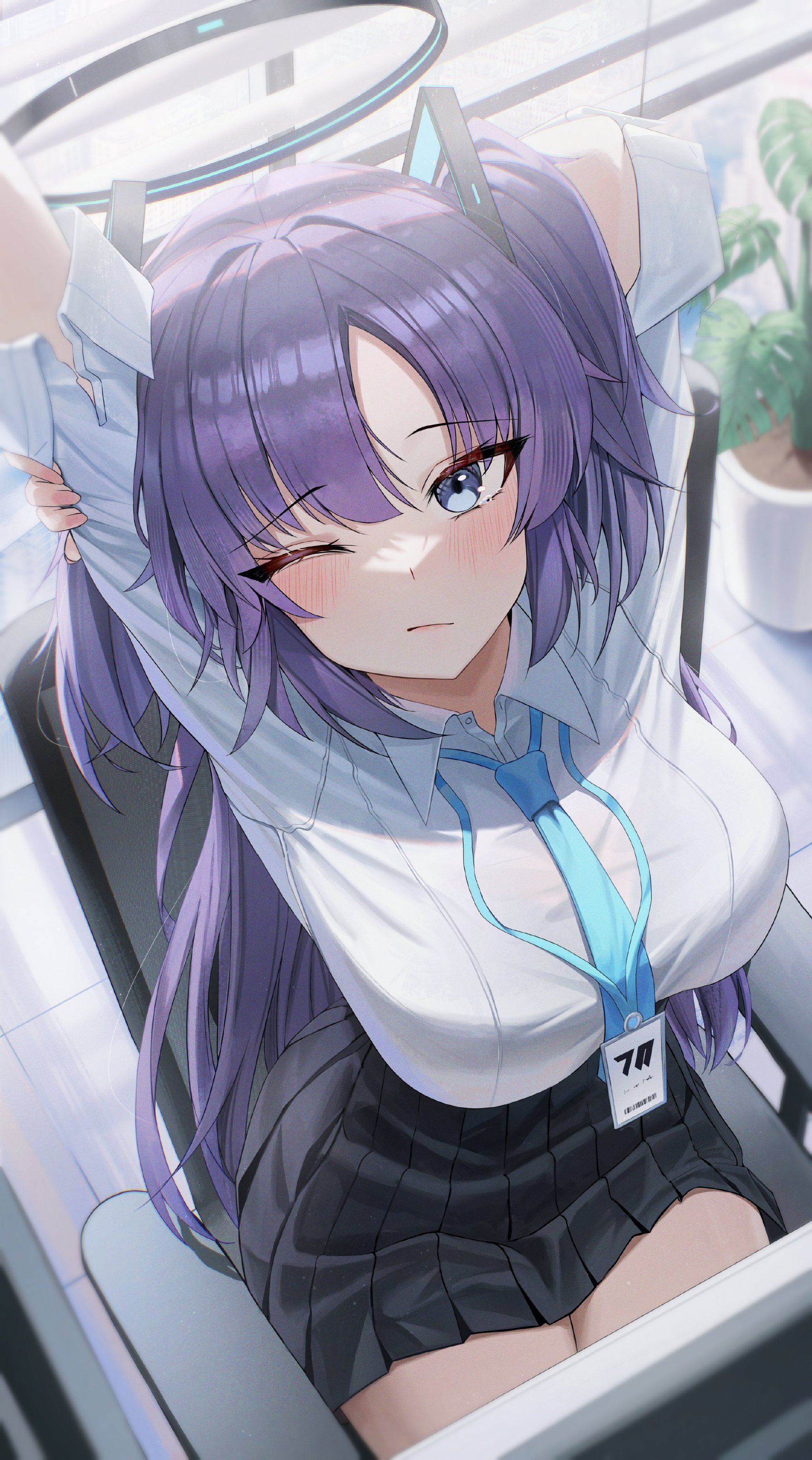 韩国画师Arch的插画作品可爱萌妹子插画壁纸图片素材作品合集