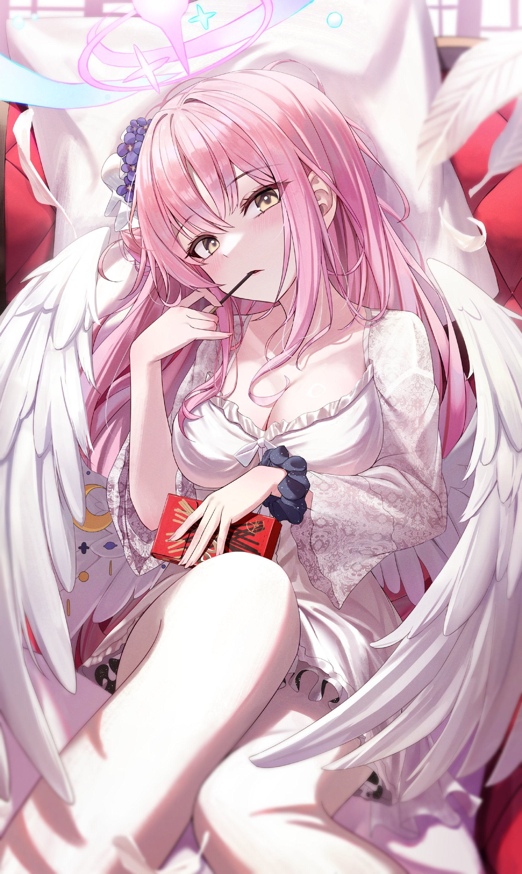 韩国画师Arch的插画作品可爱萌妹子插画壁纸图片素材作品合集