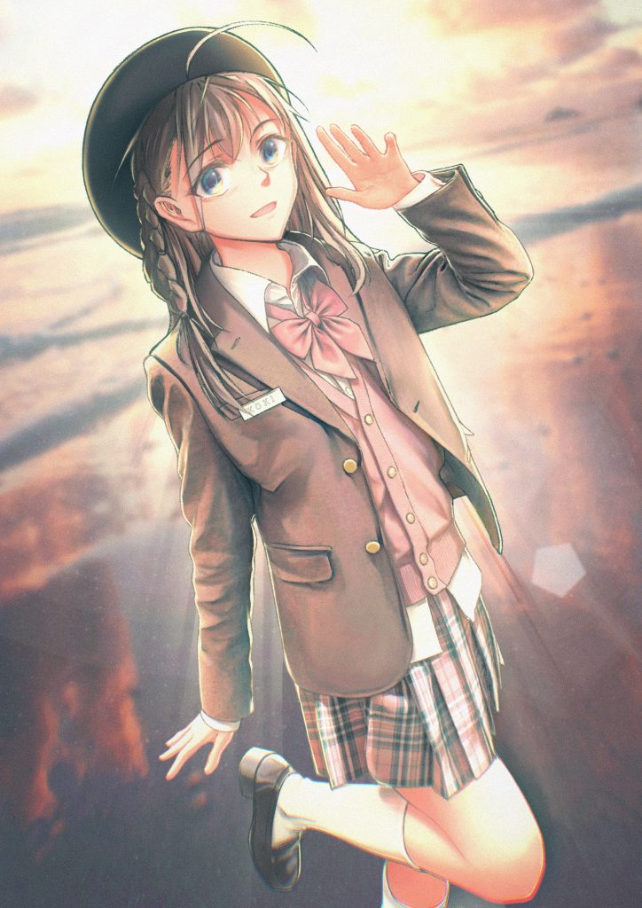 动漫JK制服水手服少女主题图集