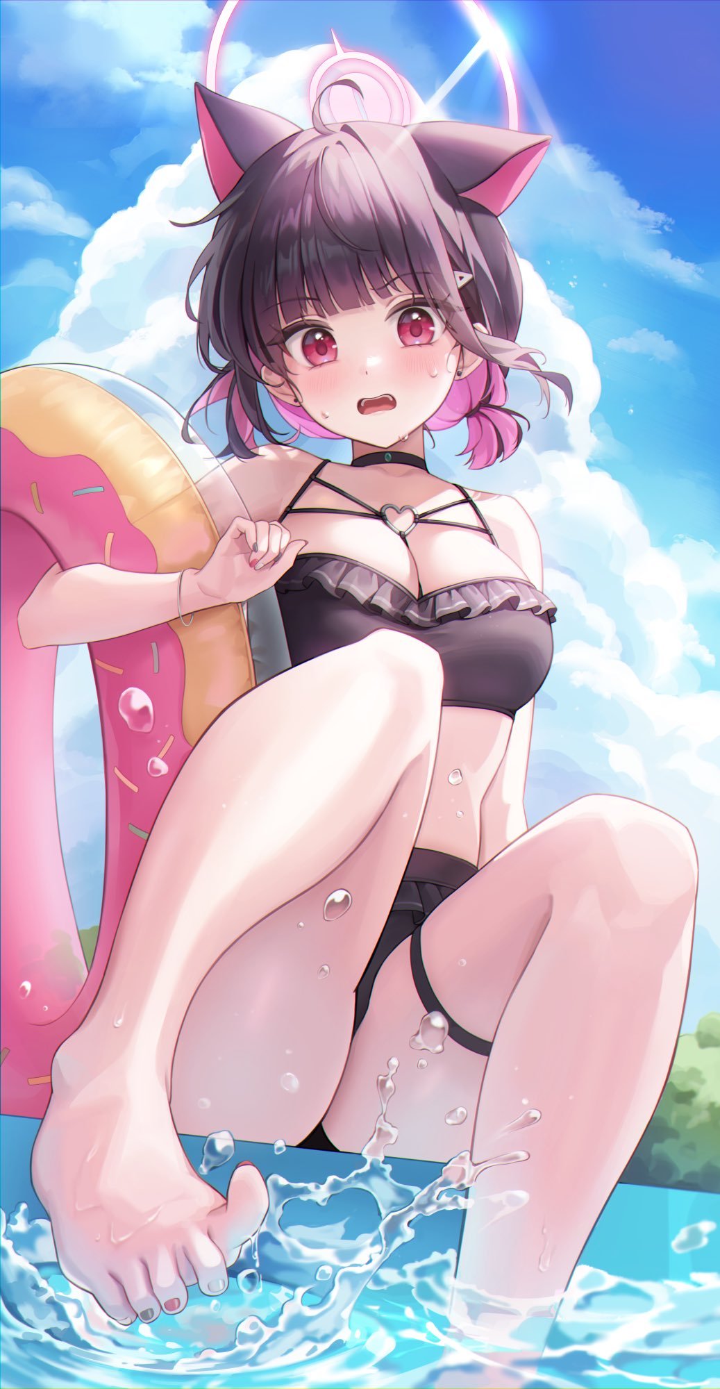 好身材的萌妹子们！韩国画师miho(ミホ)的插画作品