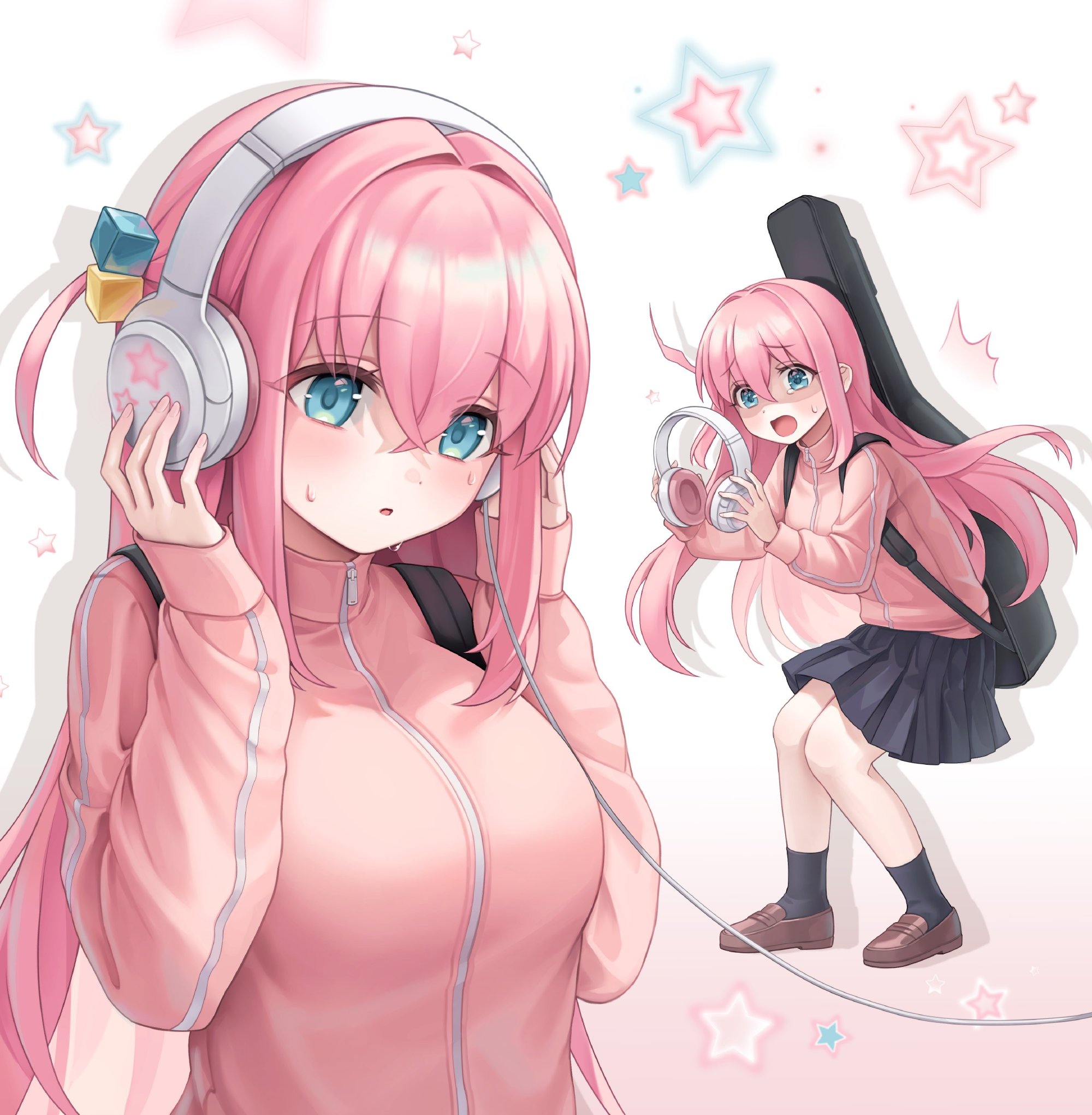 好身材的萌妹子们！韩国画师miho(ミホ)的插画作品