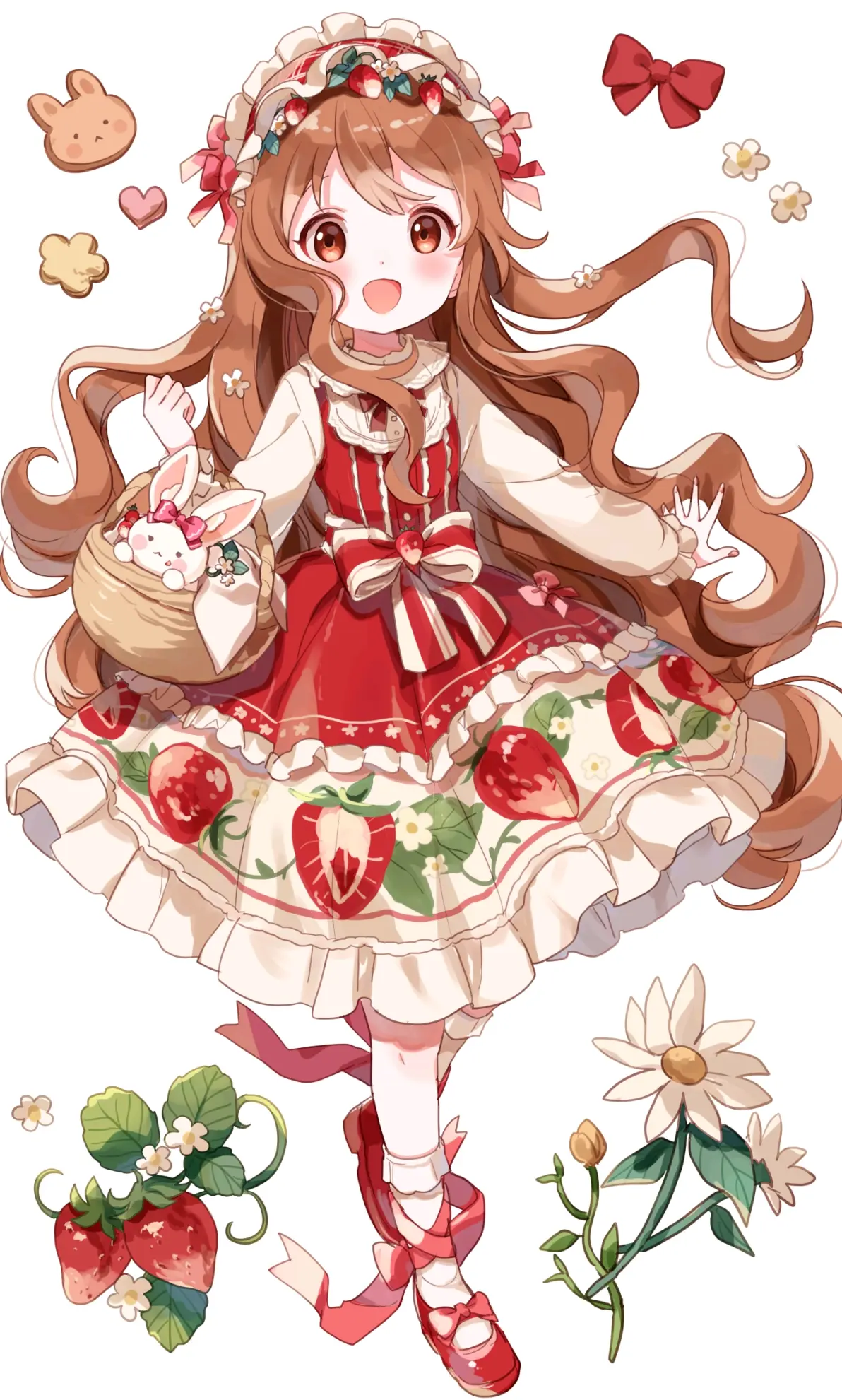 头上的华丽 – 头饰插画特辑