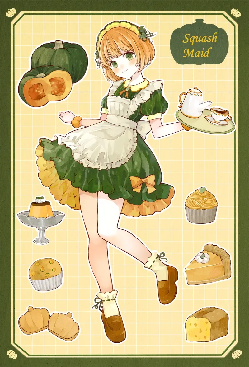 可爱从头开始♡ – 头饰插画特辑