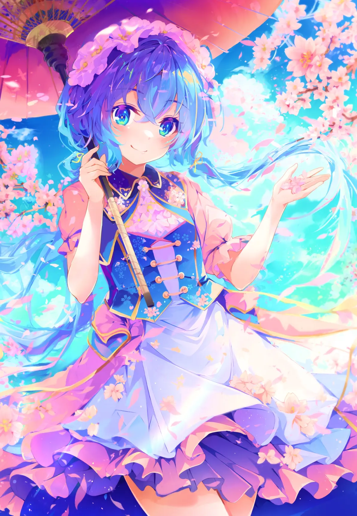 头上的华丽 – 头饰插画特辑