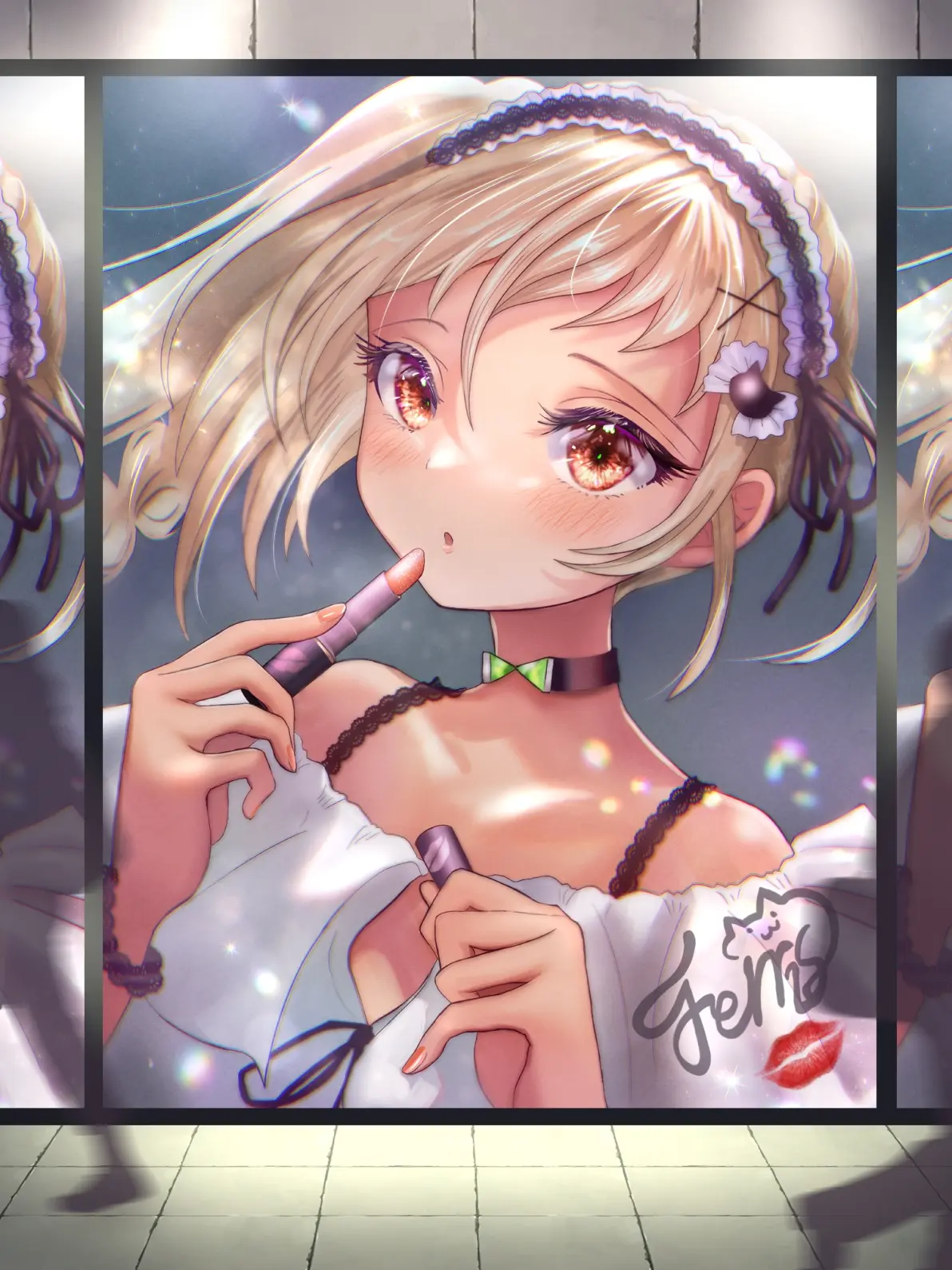 给你好气色 – 口红插画特辑