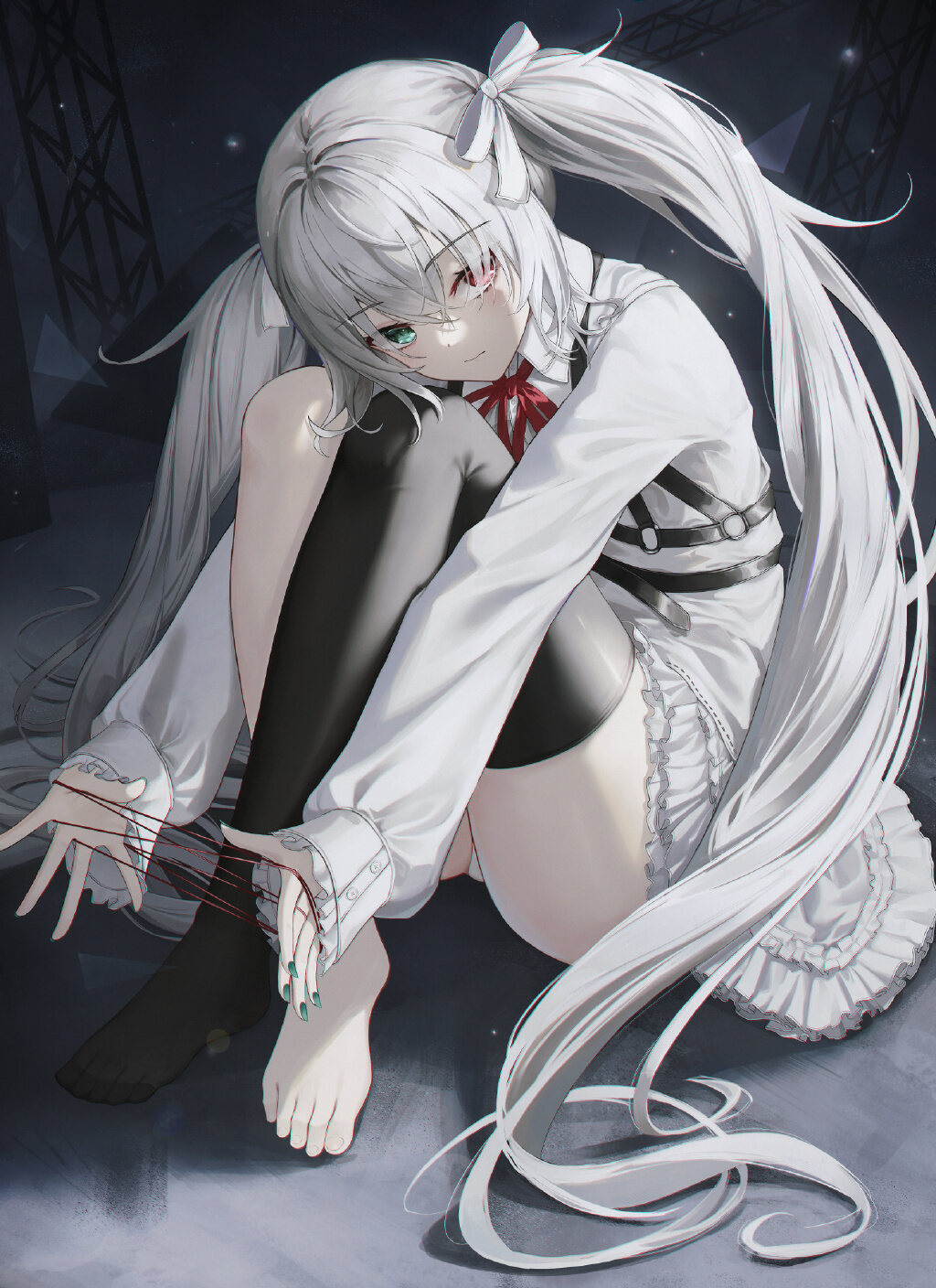 过膝袜和美腿更配哦！韩国画师Flippy的插画作品推荐