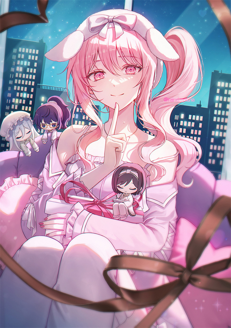 月亮被嚼碎了变成星星 你就藏在漫天的星光里