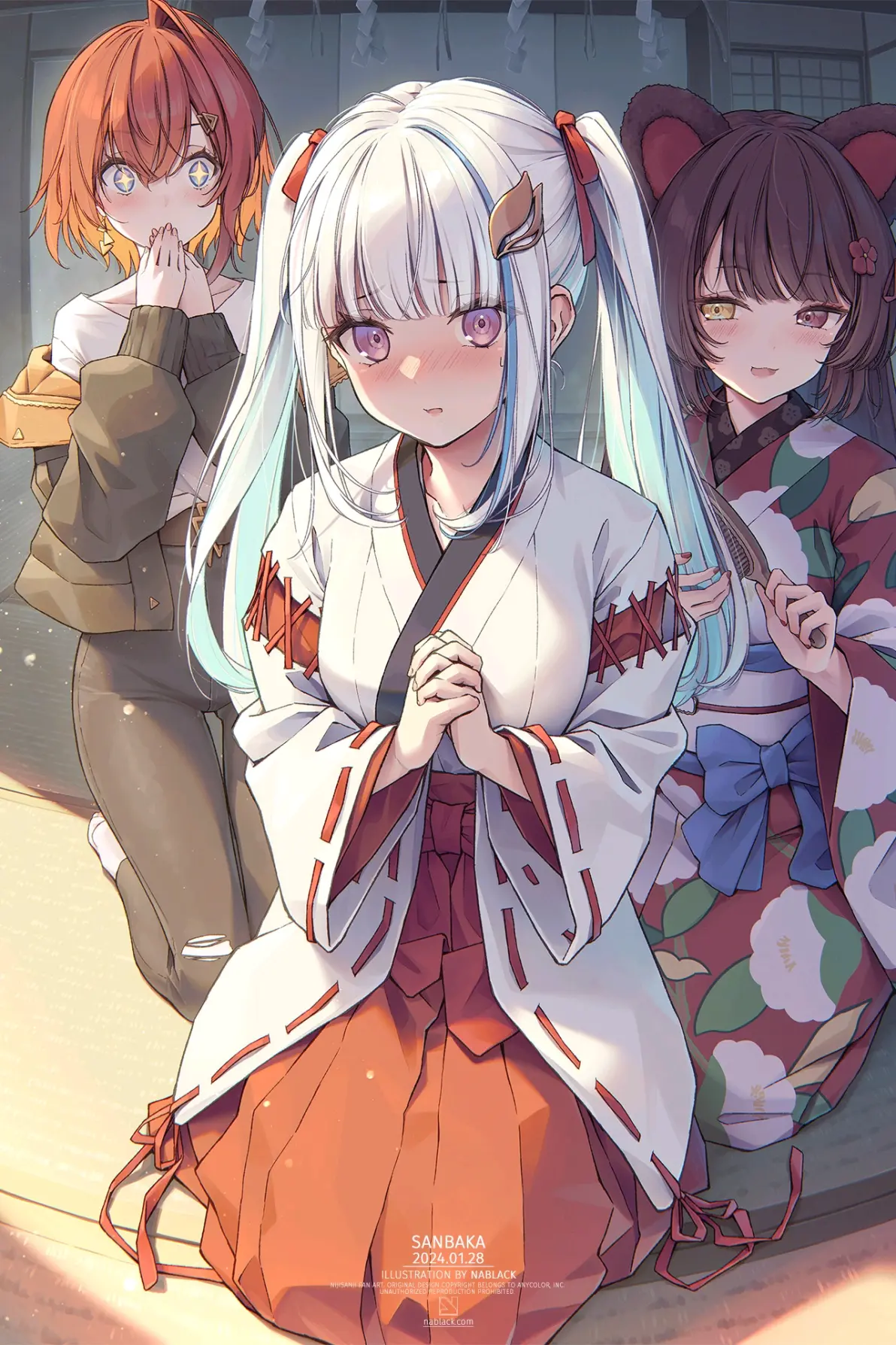 俏皮又灵动♡ – 双马尾插画特辑