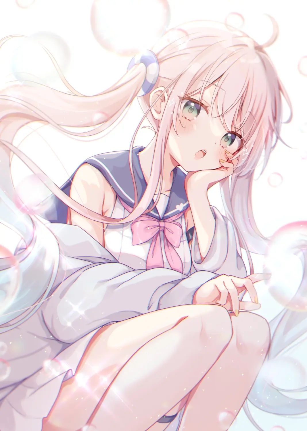 俏皮又灵动♡ – 双马尾插画特辑