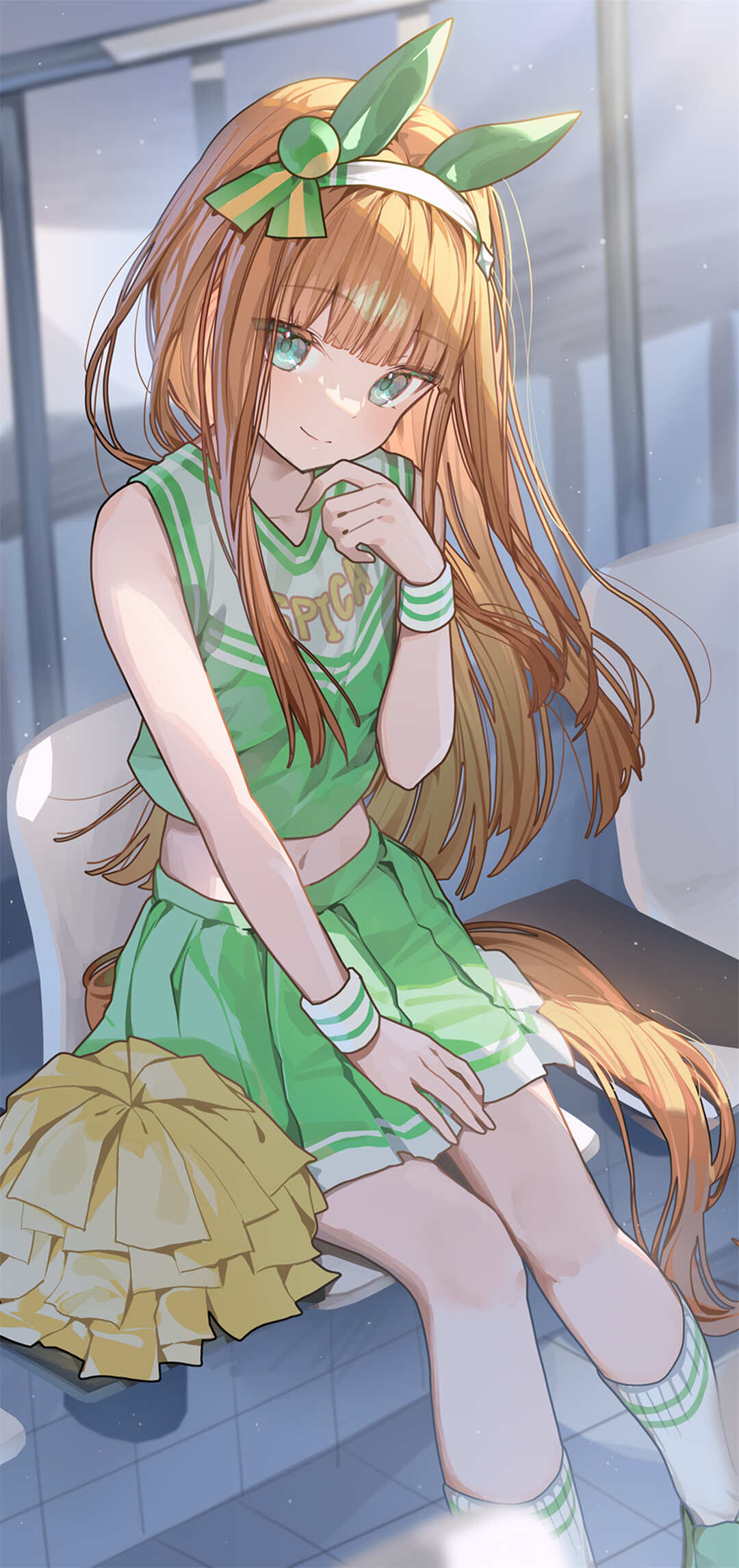 清河海风溶溶月色，共赏之人就在身侧