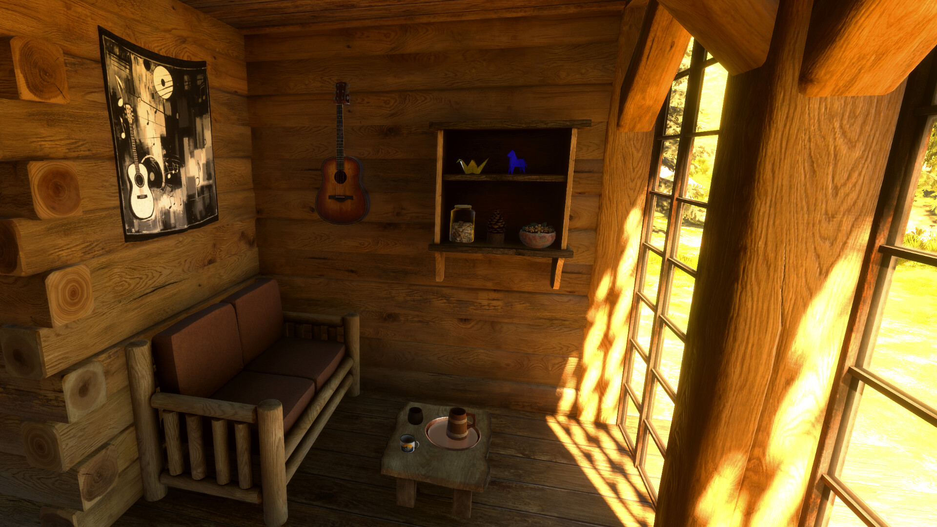 温馨小木屋/Log Away