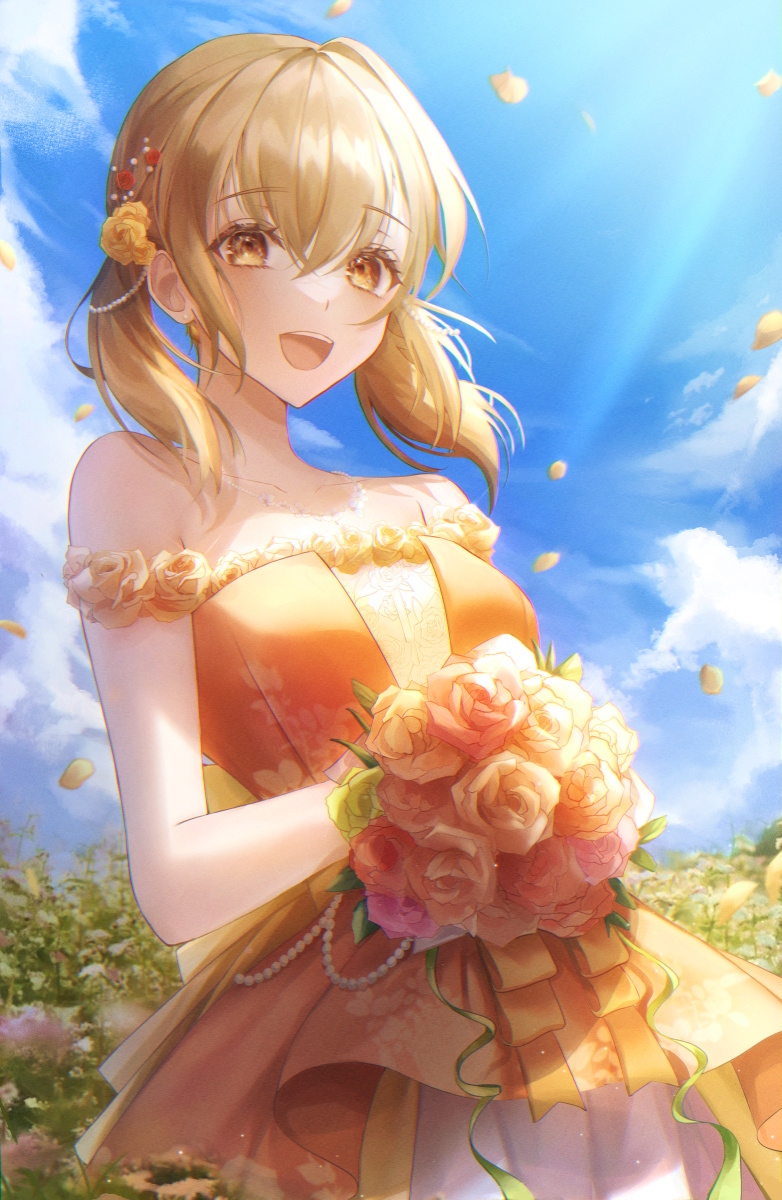 光芒下的少女们！韩国画师UWON的插画作品