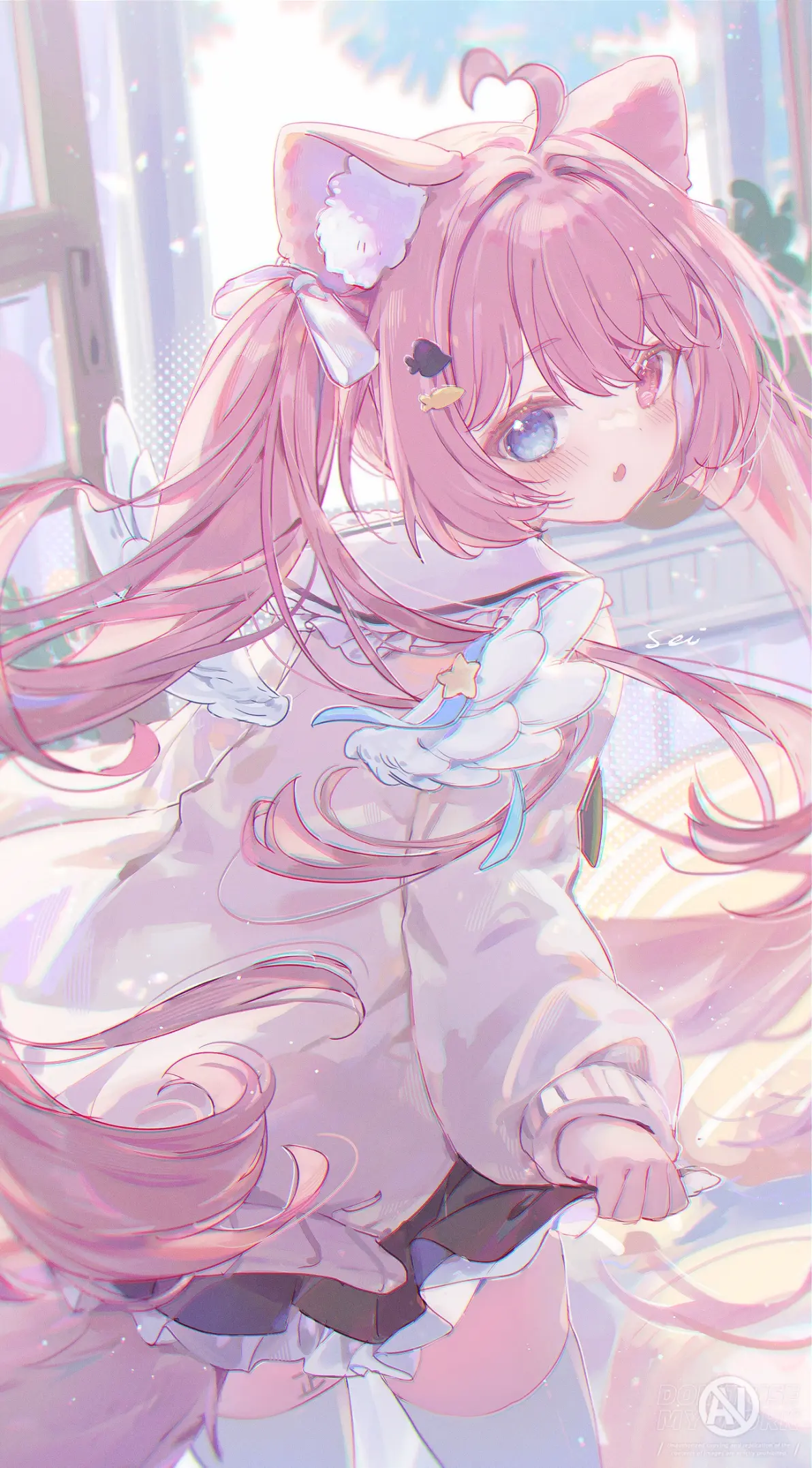 俏皮又灵动♡ – 双马尾插画特辑