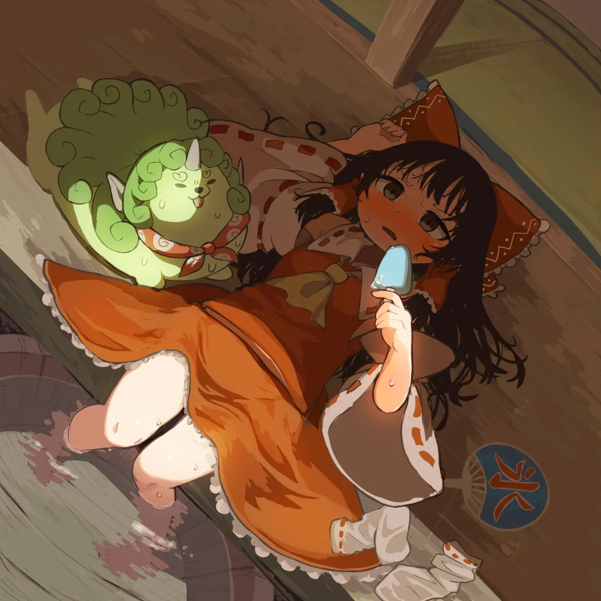 极具氛围的场所 – 廊台插画特辑