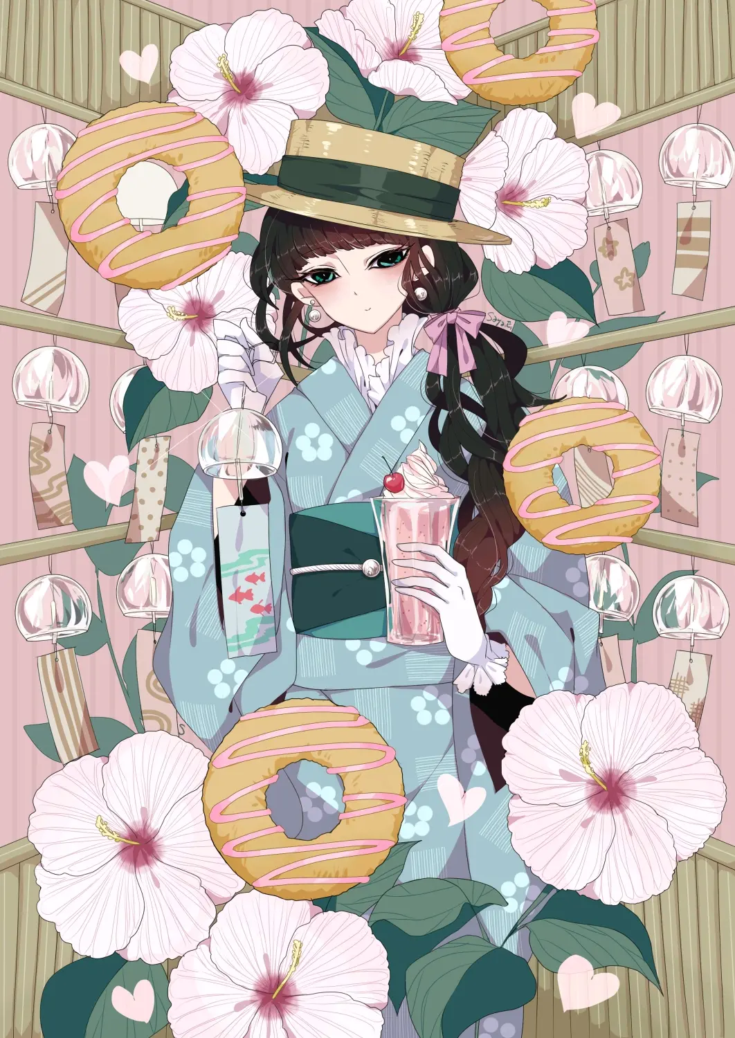 清凉治愈的声音 – 风铃插画特辑