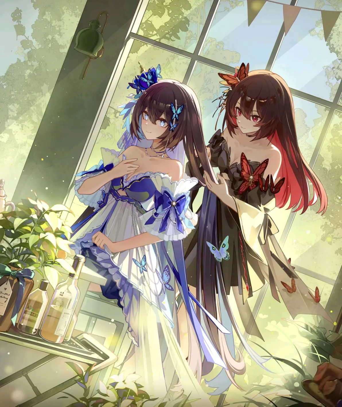 若隐若现的鲜艳色彩 – 内层挑染插画特辑