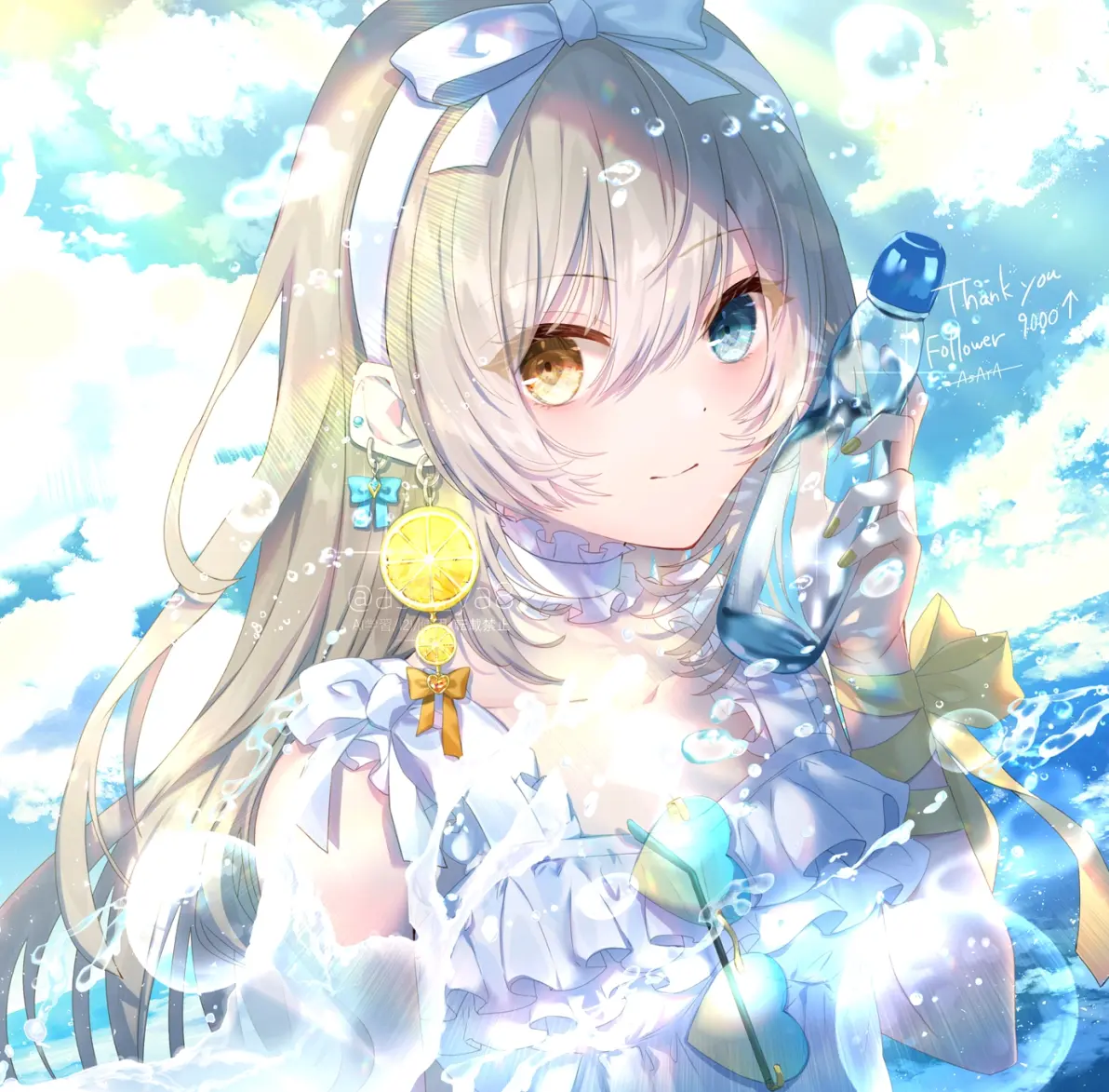 清爽滋味 – 弹珠汽水插画特辑