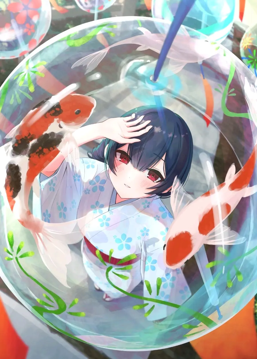 清凉治愈的声音 – 风铃插画特辑