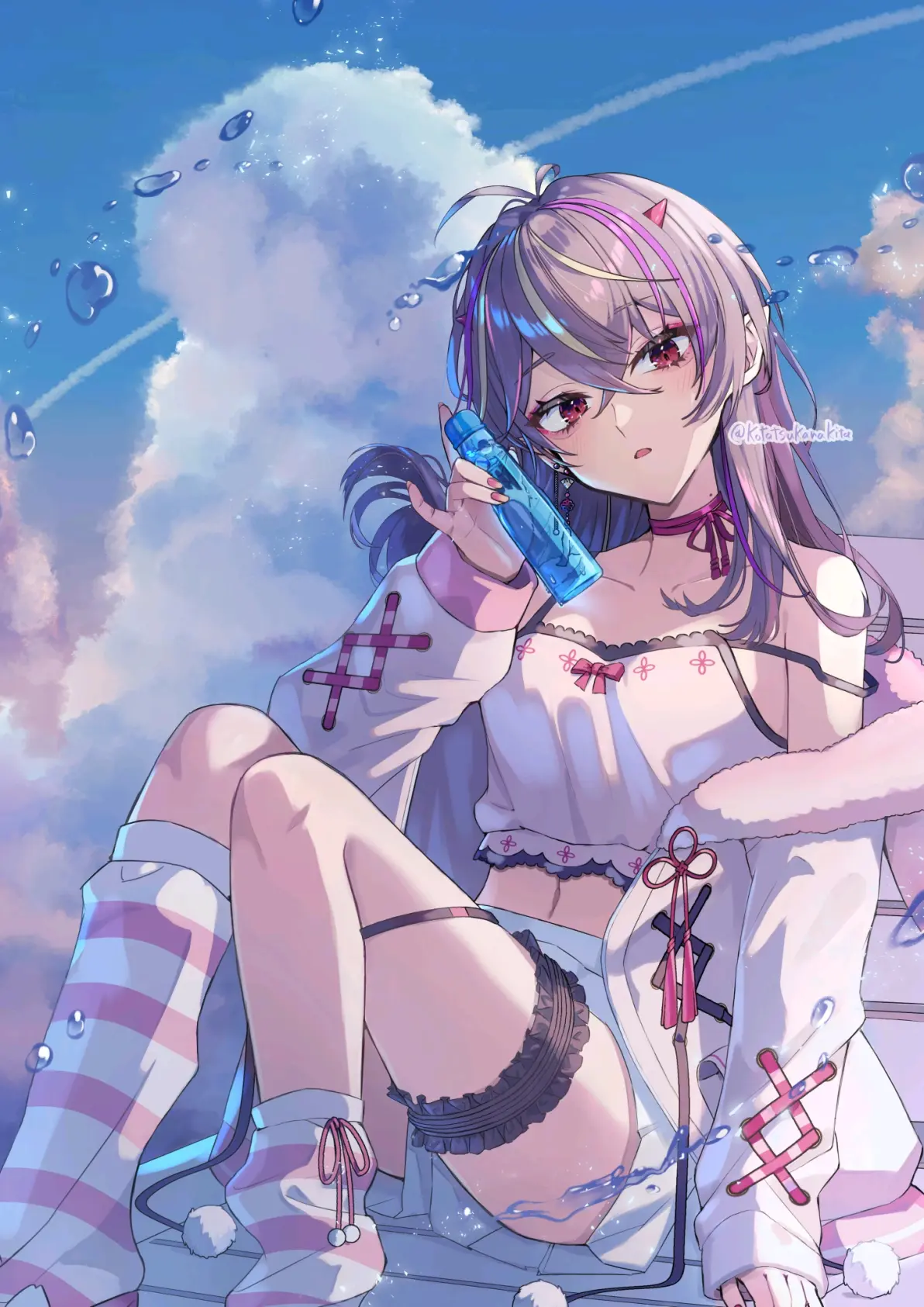 清爽滋味 – 弹珠汽水插画特辑