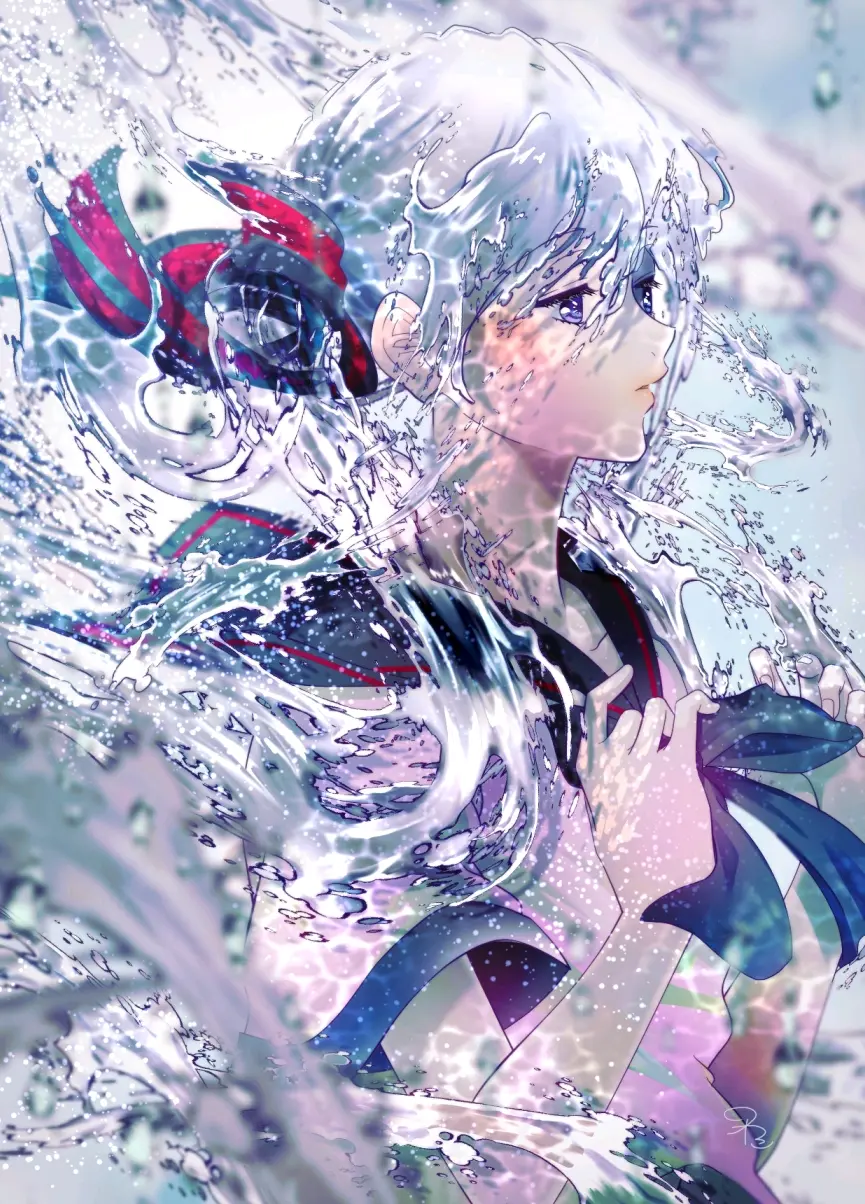 满溢的透明感 – 「#瓶未来」插画特辑