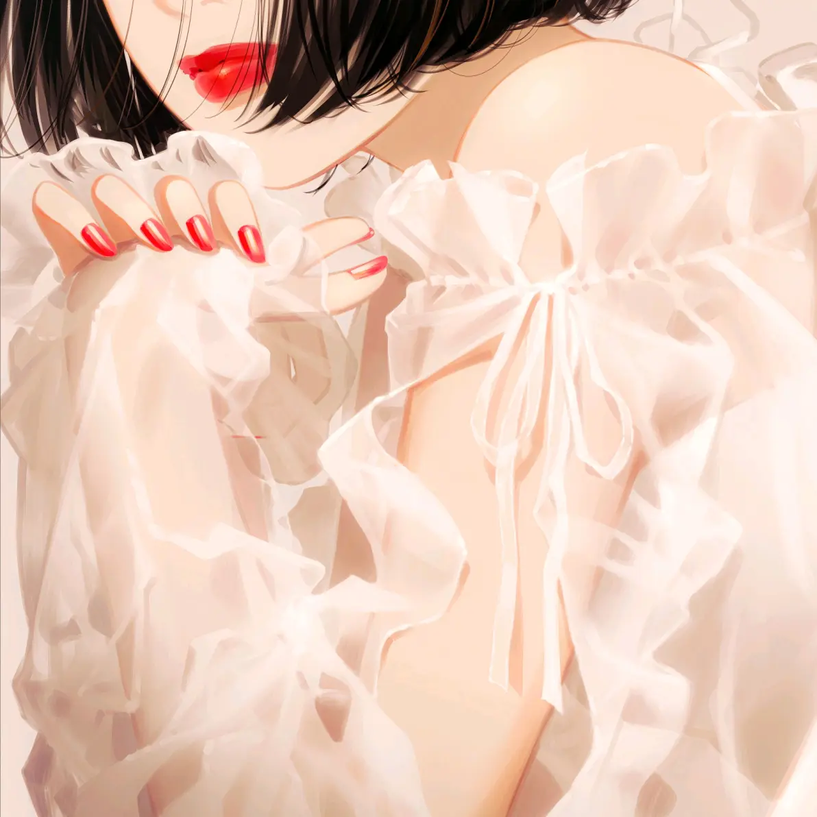 穿上透明感 – 透视装插画特辑