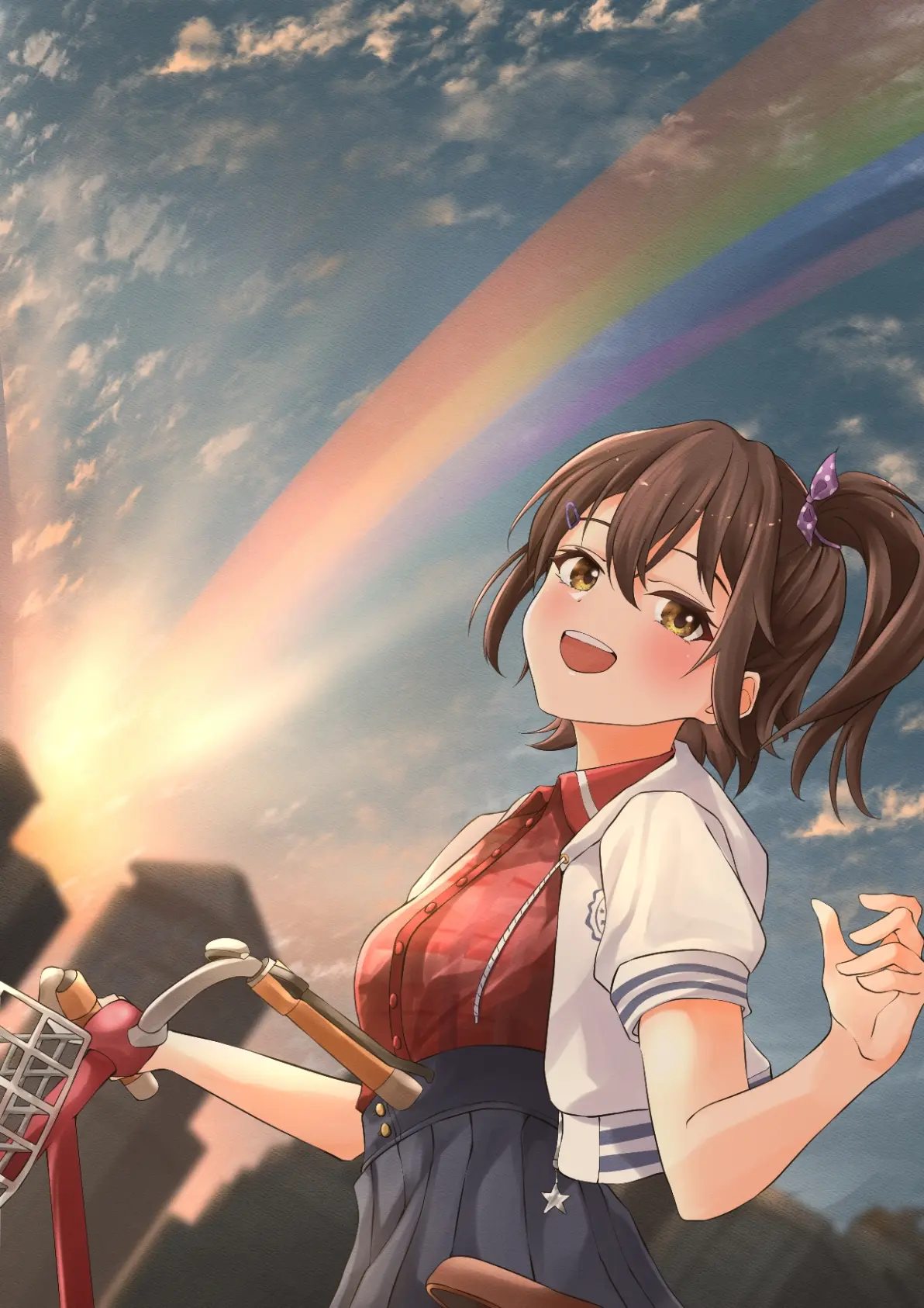 七彩拱桥♪ – 彩虹插画特辑