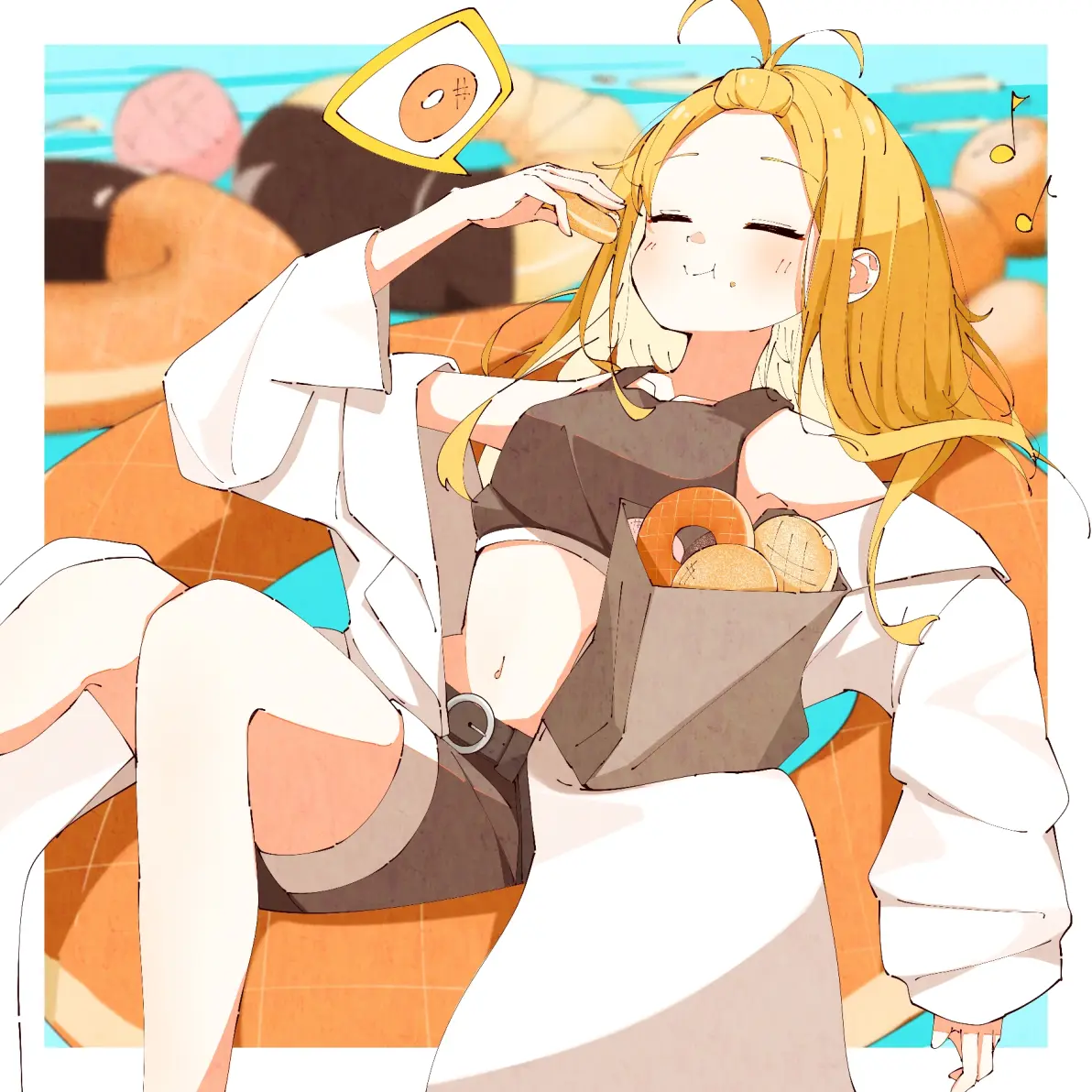 可爱造型♡ – 甜甜圈插画特辑