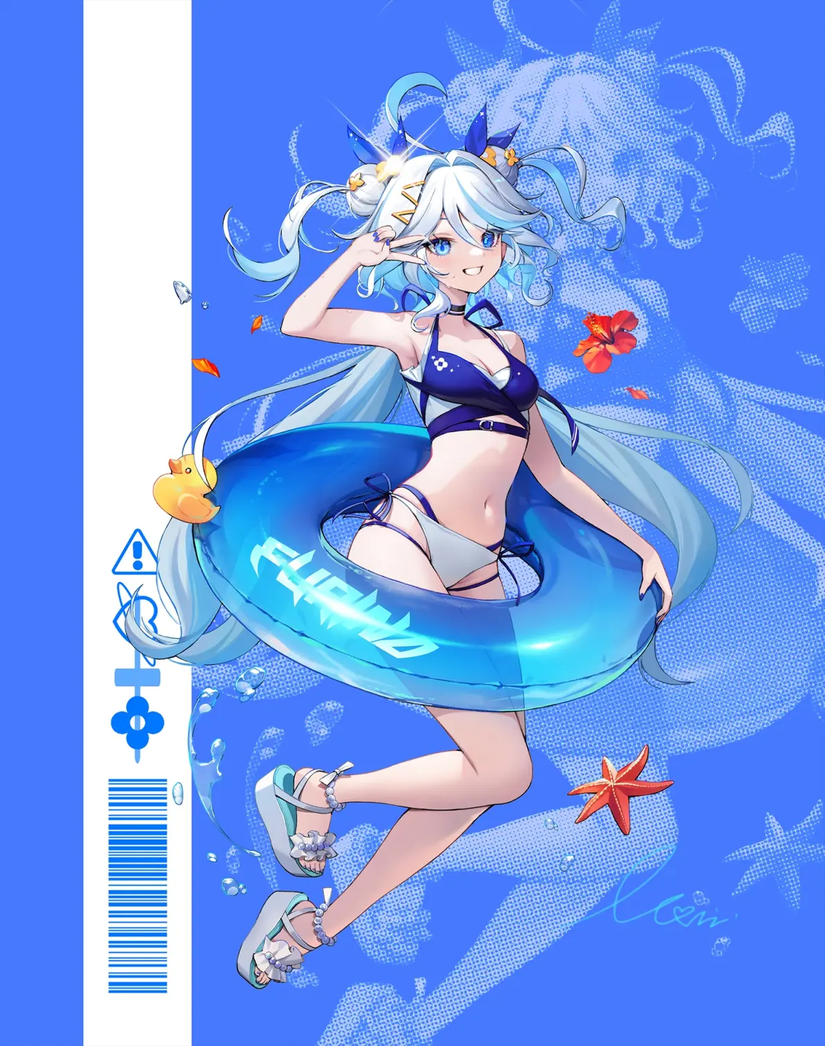 轻便舒适♡ – 凉鞋插画特辑