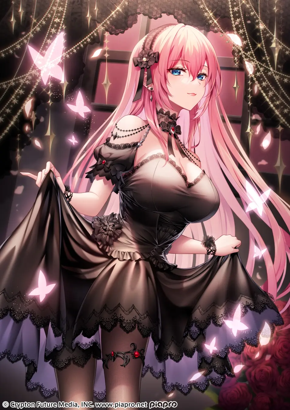 优雅暗黑风♡ -哥特萝莉塔插画特辑