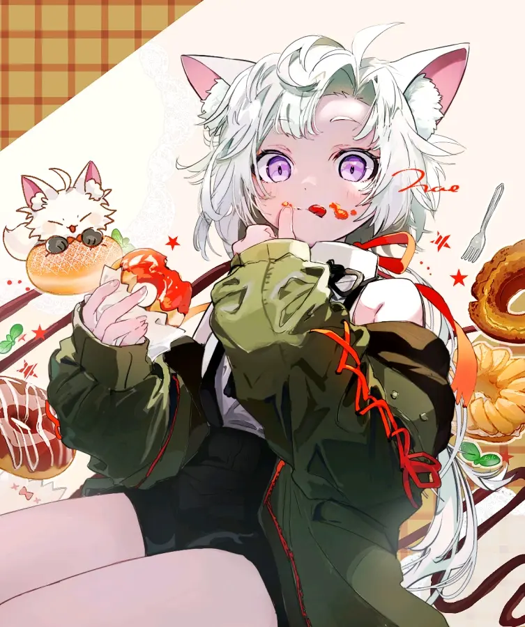 可爱造型♡ – 甜甜圈插画特辑