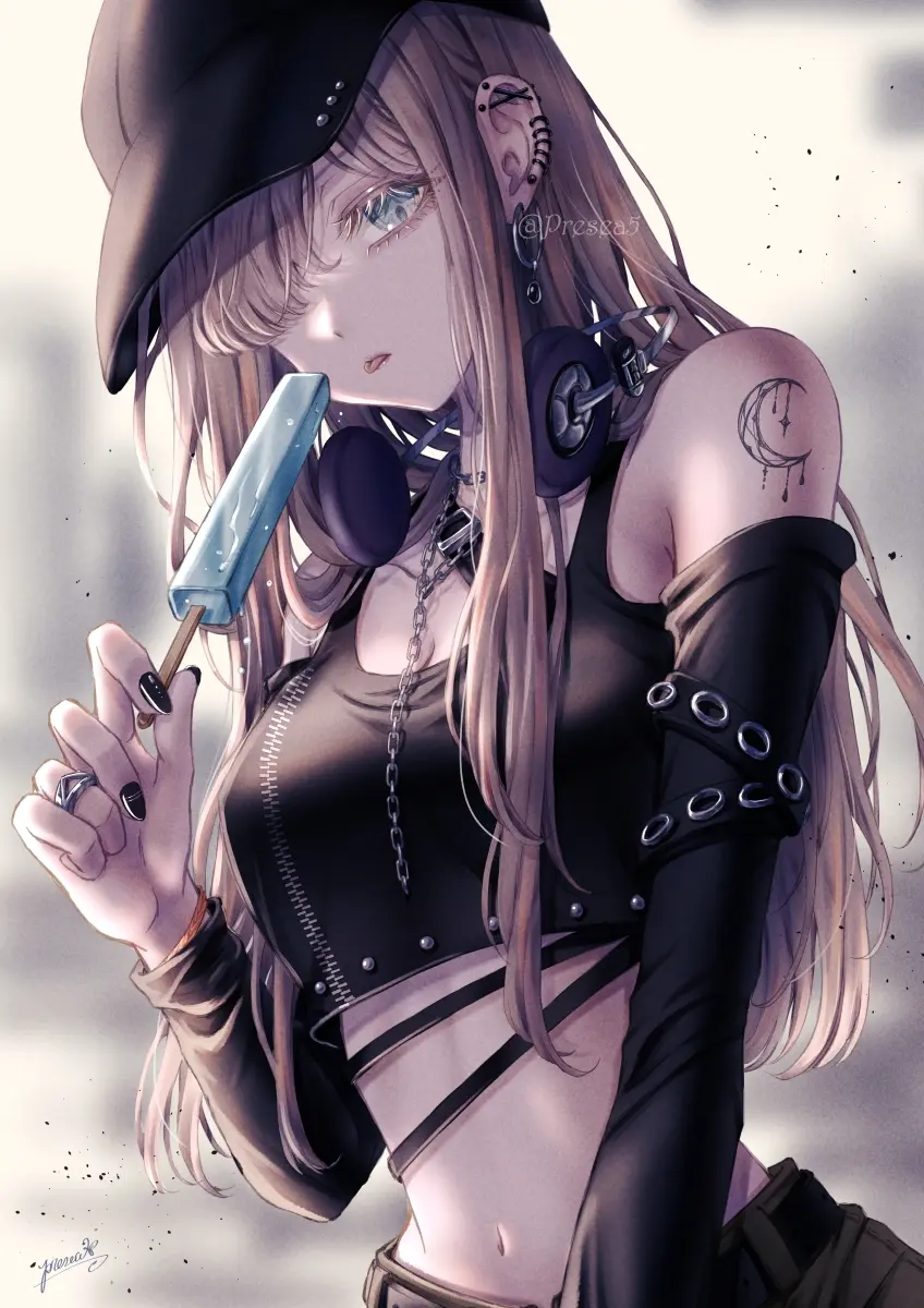 与音乐相伴 – 头戴式耳机插画特辑