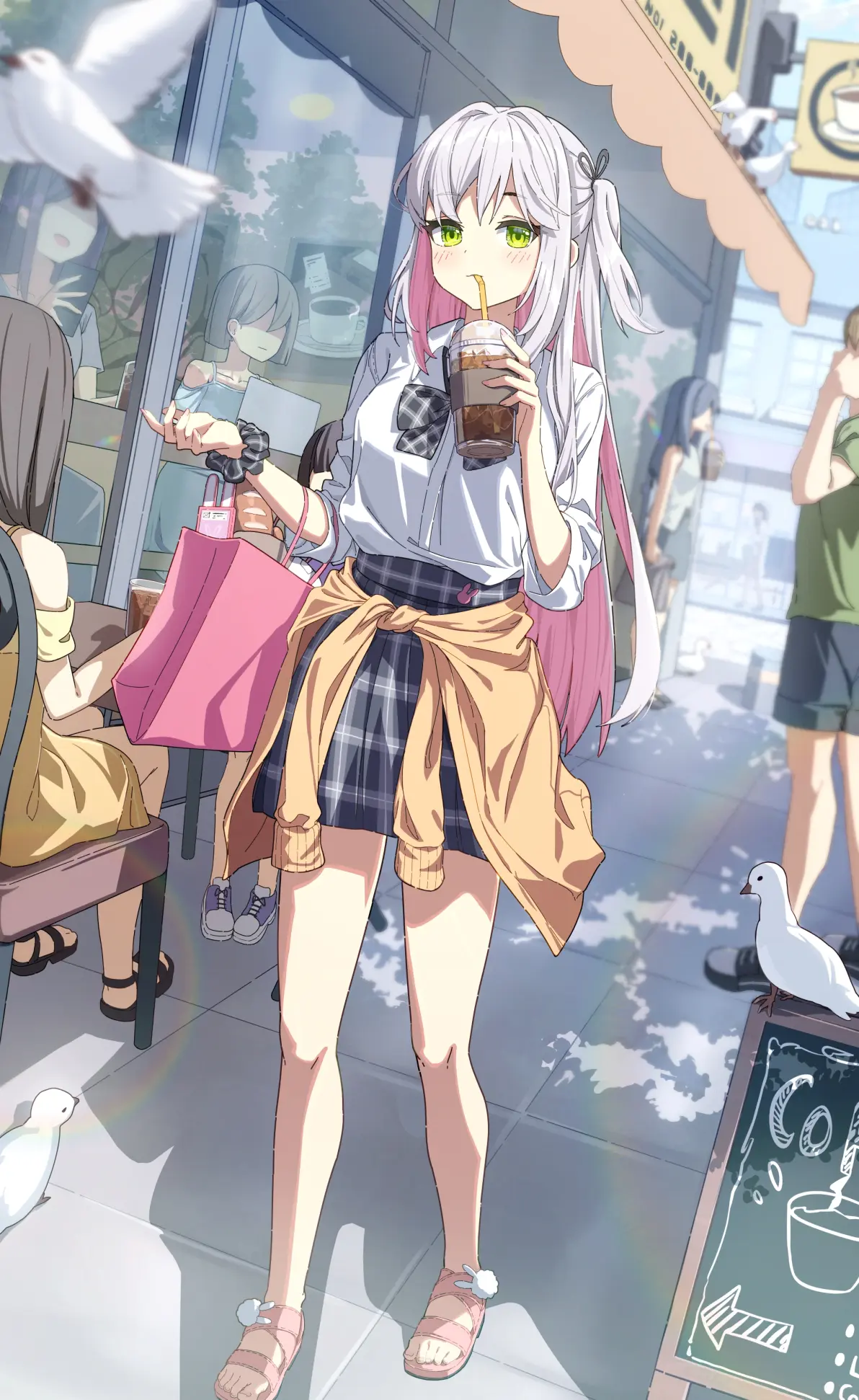 若隐若现的鲜艳色彩 – 内层挑染插画特辑