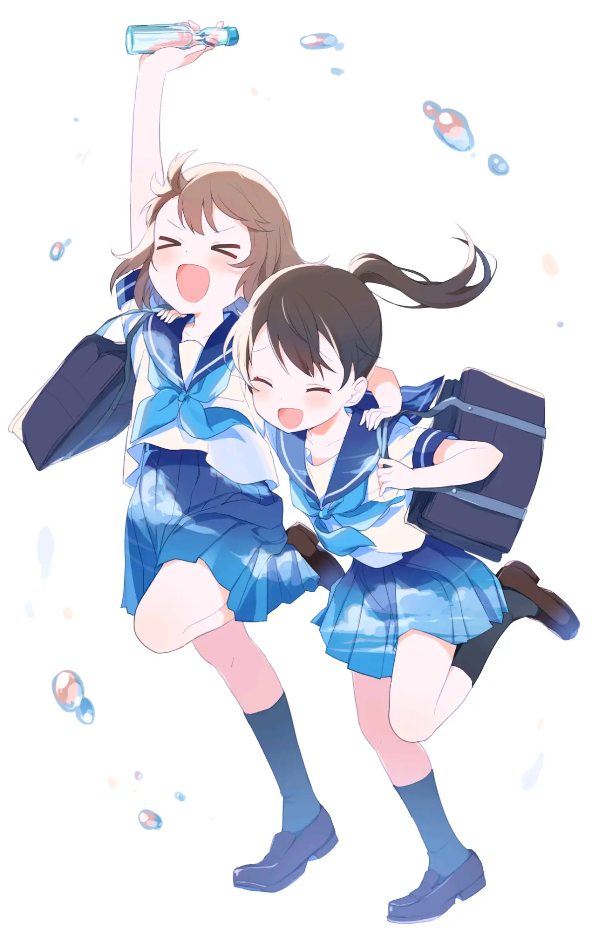 清爽滋味 – 弹珠汽水插画特辑