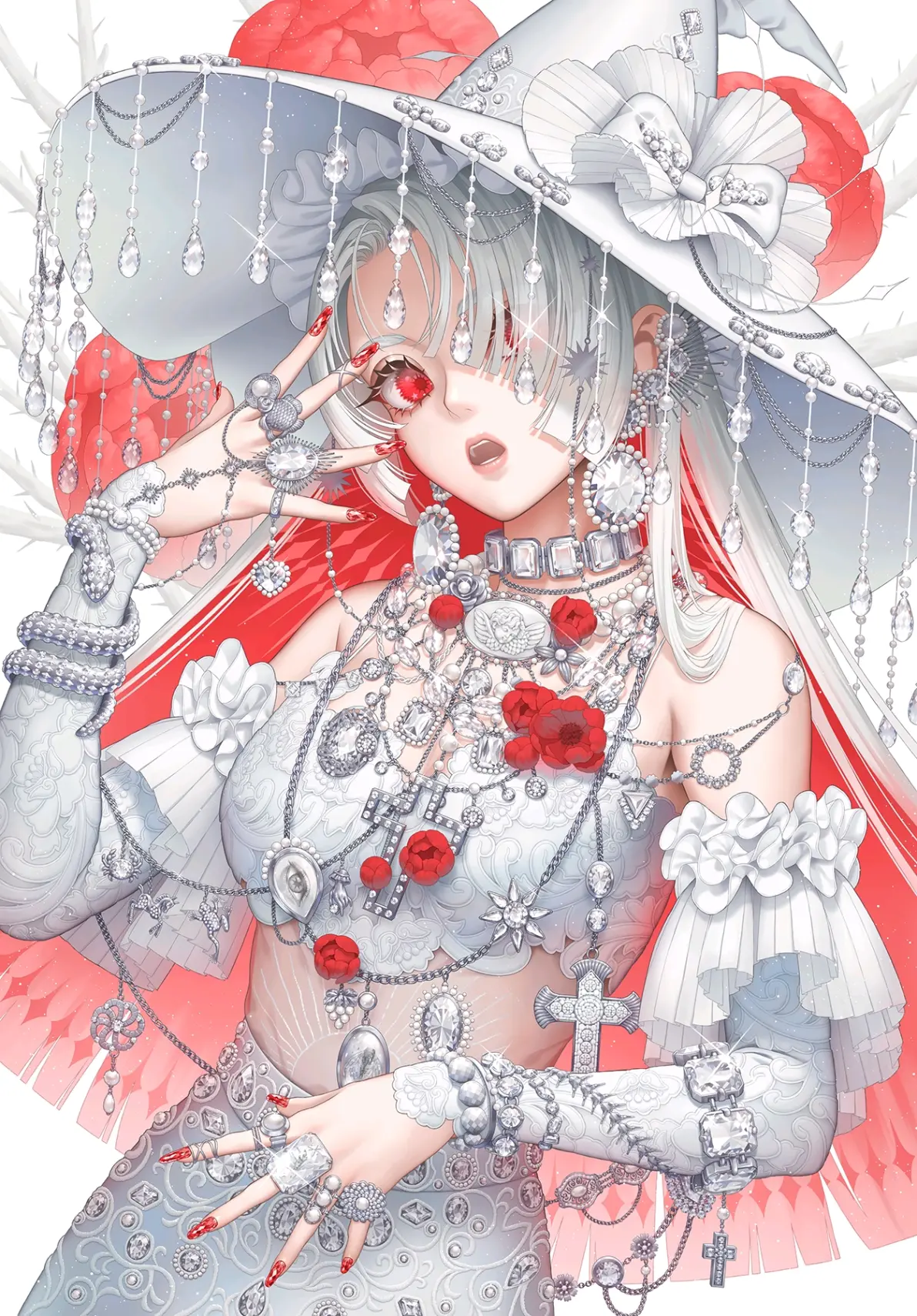 璀璨迷人 – 宝石插画特辑