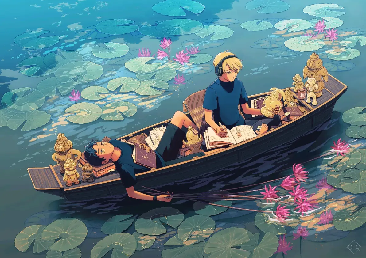 水波荡漾之美 – 船舶插画特辑