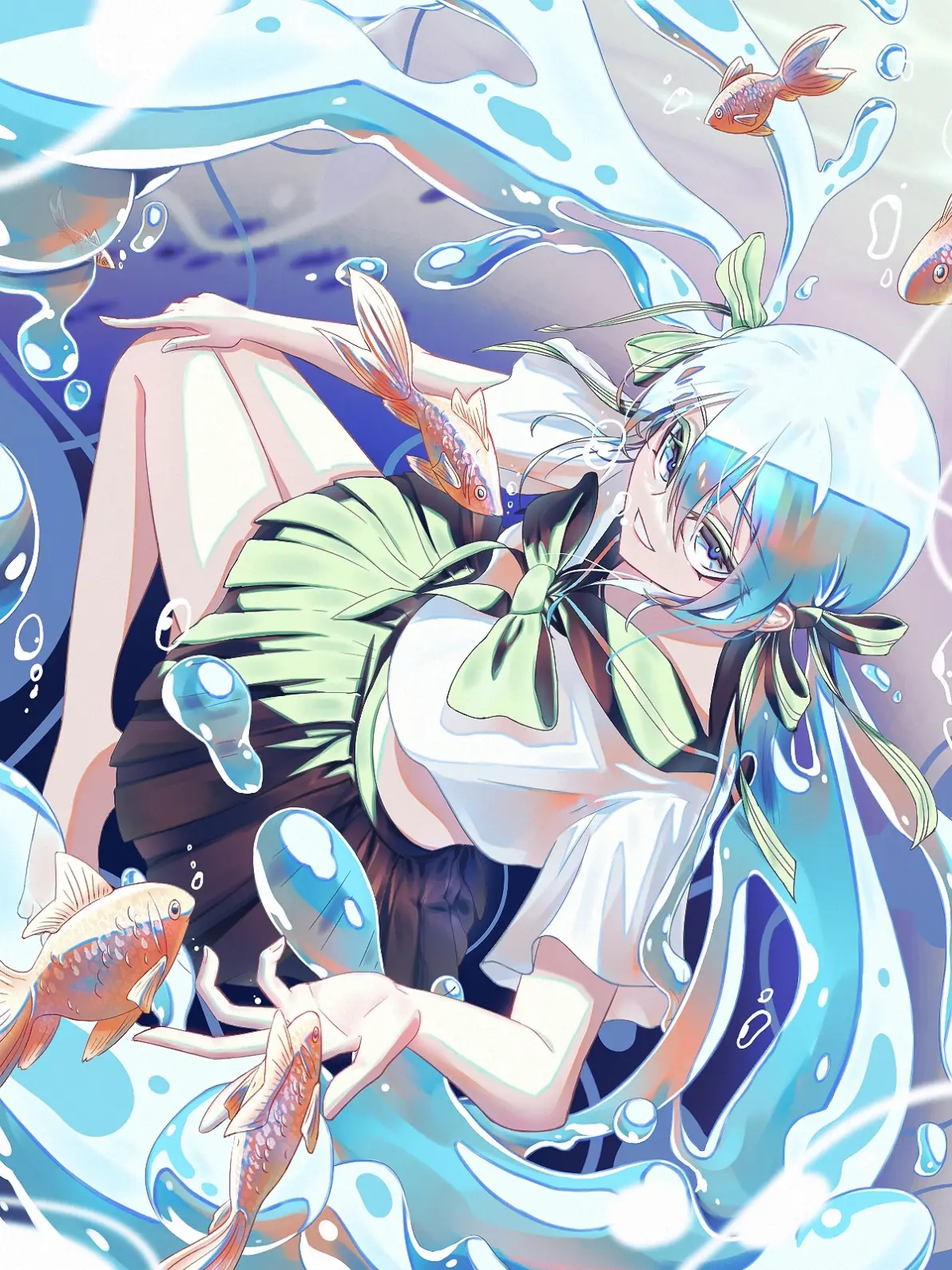 满溢的透明感 – 「#瓶未来」插画特辑