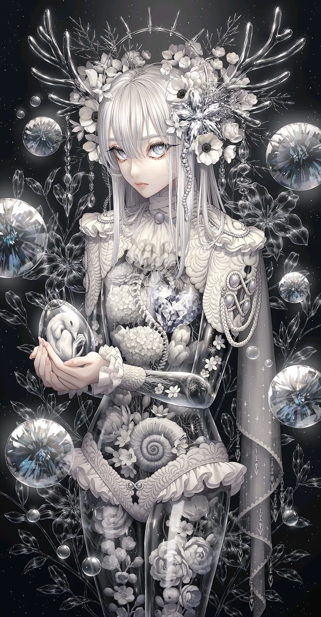 透明的面纱 – 玻璃中的世界插画特辑