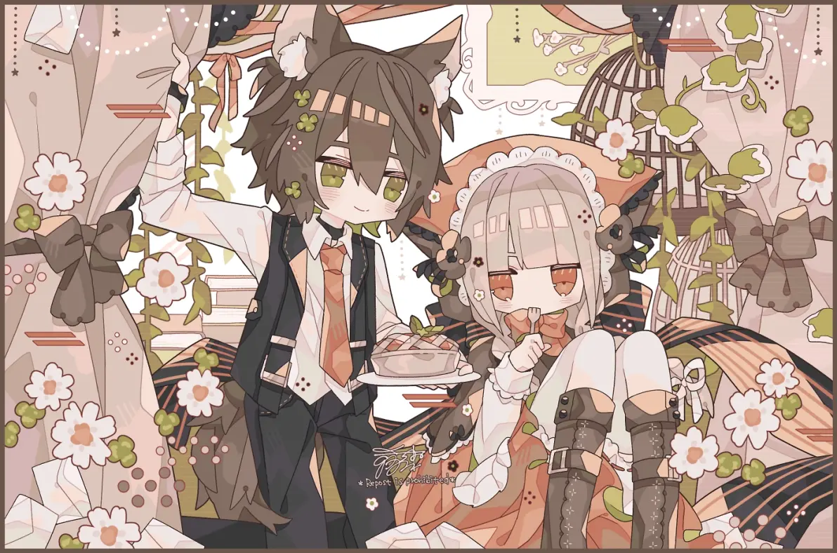 路上要小心 – 小红帽插画特辑