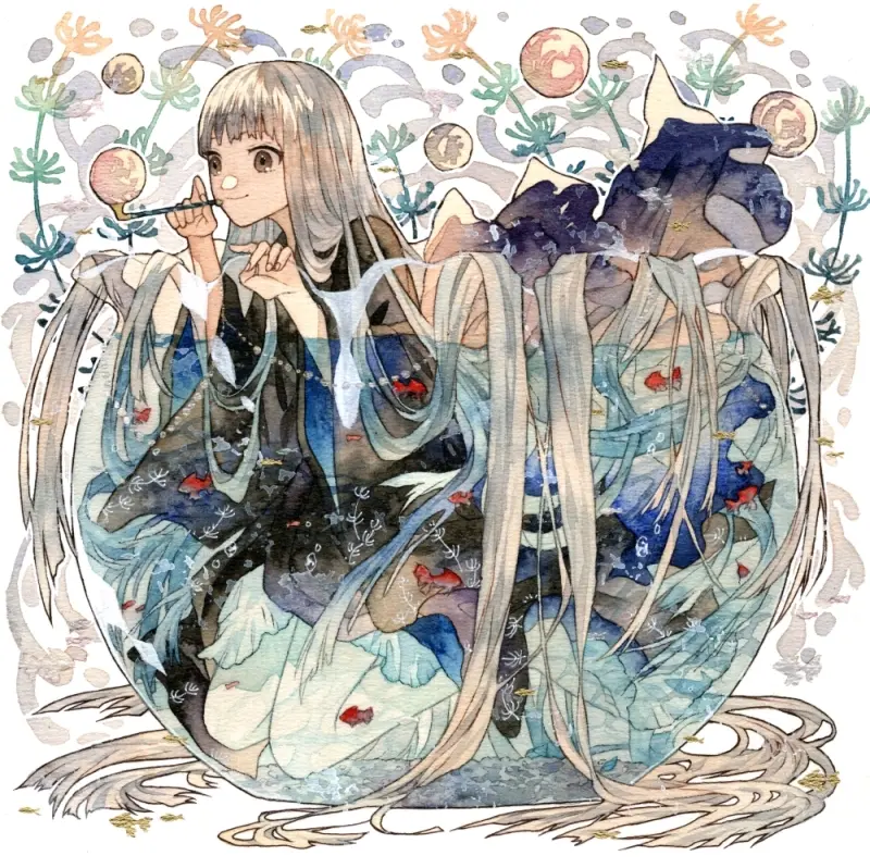 透明的面纱 – 玻璃中的世界插画特辑