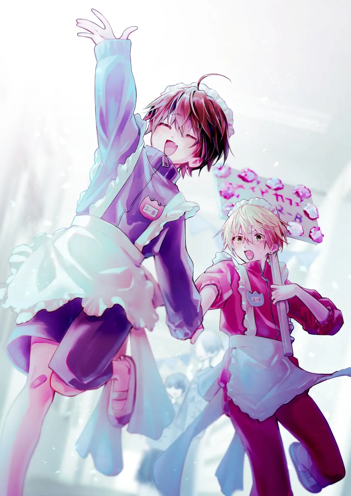 休闲又可爱♡ – 运动女仆装插画特辑