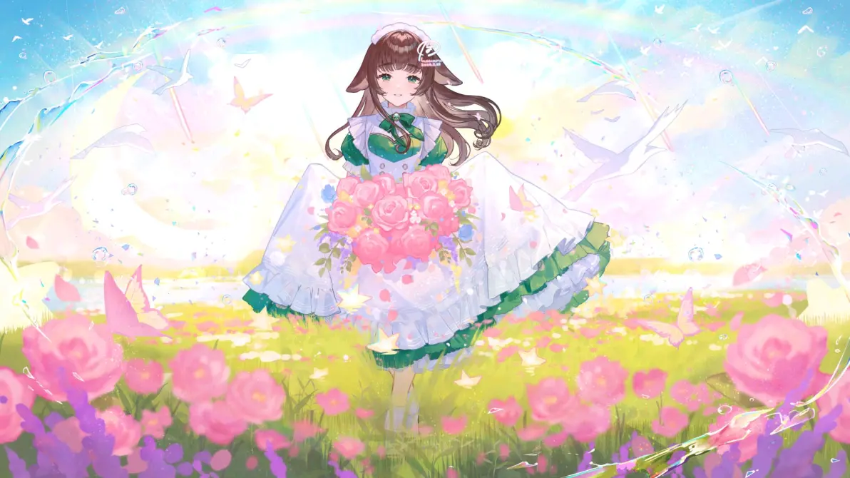 七彩拱桥♪ – 彩虹插画特辑