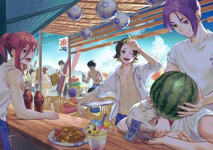 夏日回忆 – 西瓜插画特辑