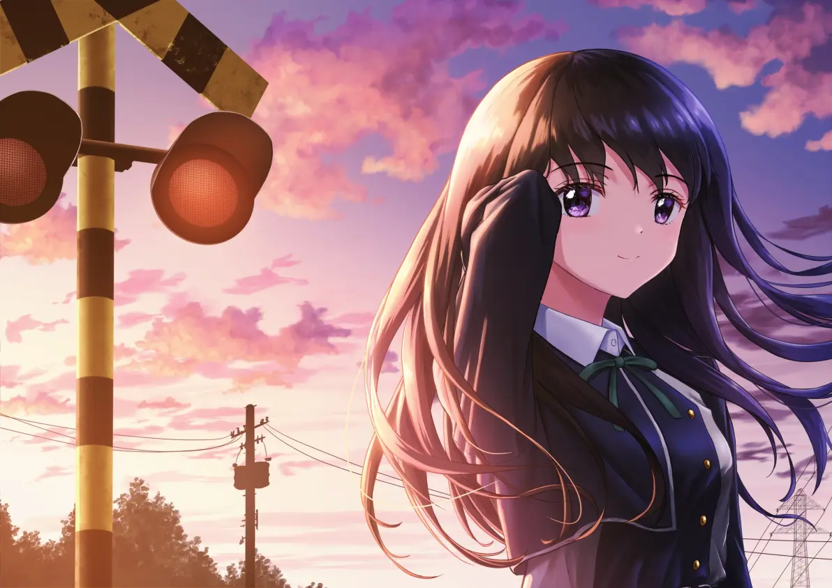 交错的道路 – 铁路道口插画特辑