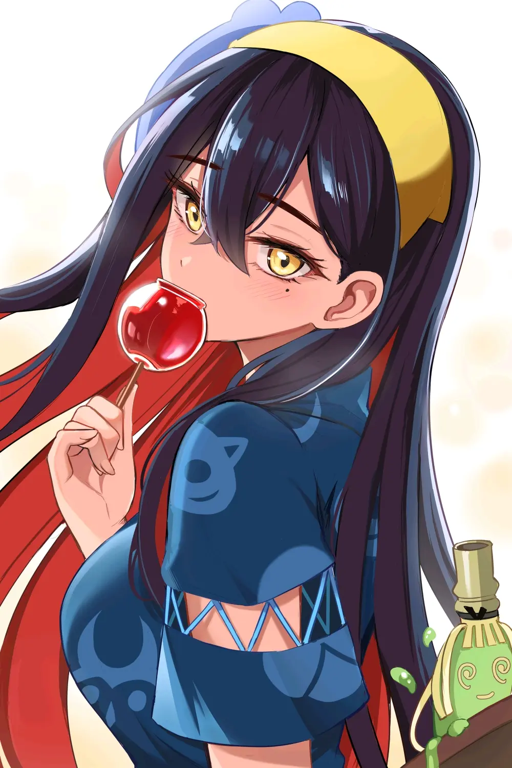 若隐若现的鲜艳色彩 – 内层挑染插画特辑